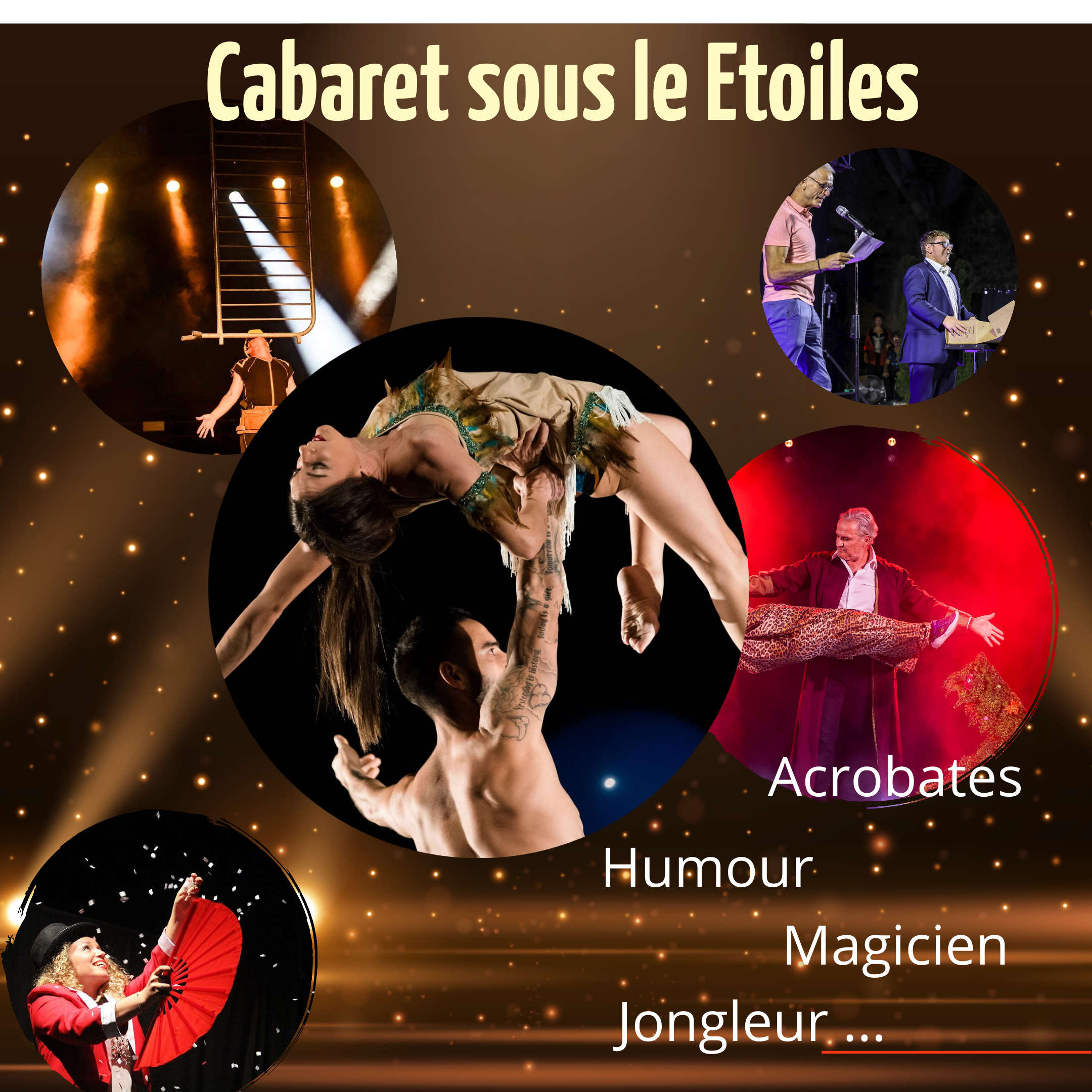Cabaret sous les �toiles - Soir�e Estivales du D�partement