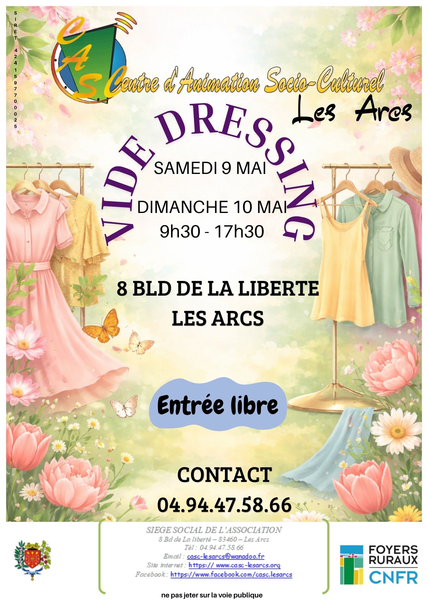 CASC - Vide dressing