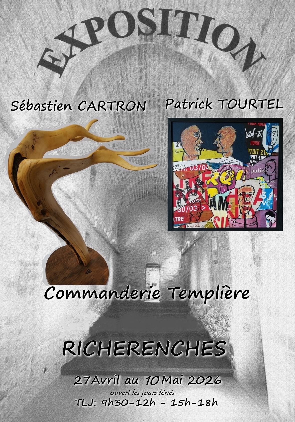Exposition de peinture et sculptures