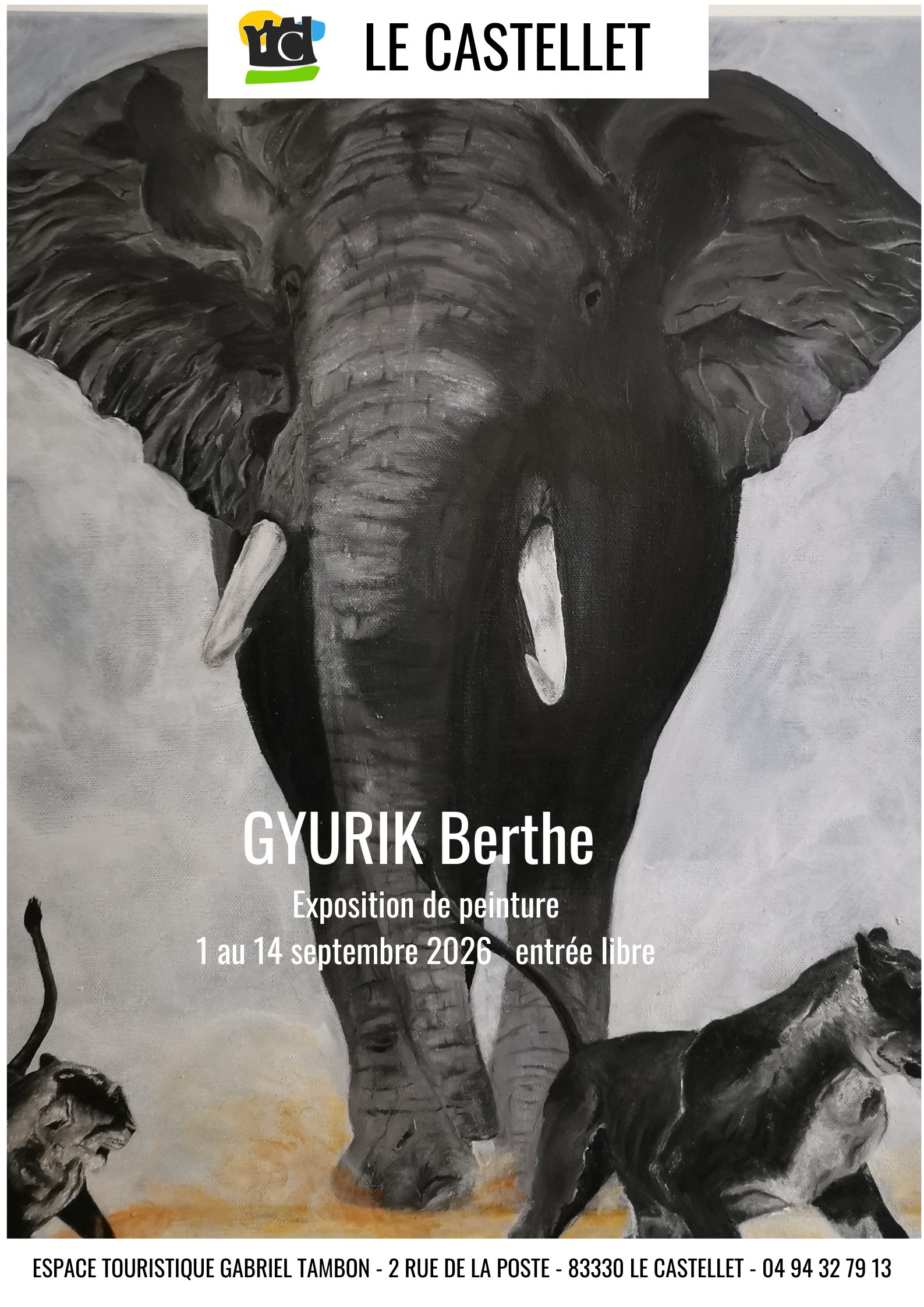 Gyurik Berthe - Exposition de peinture