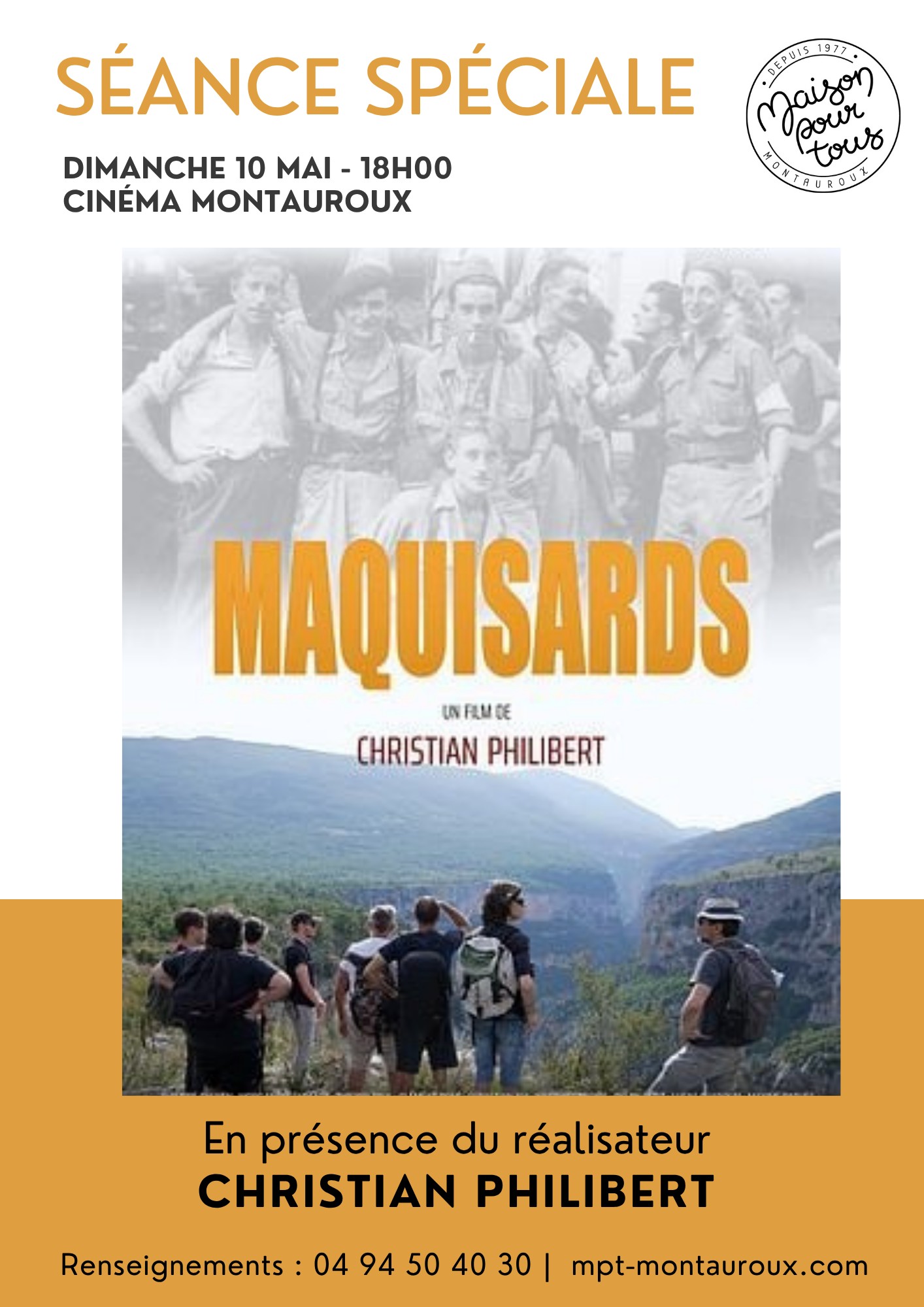 Projection sp�ciale : Maquisards