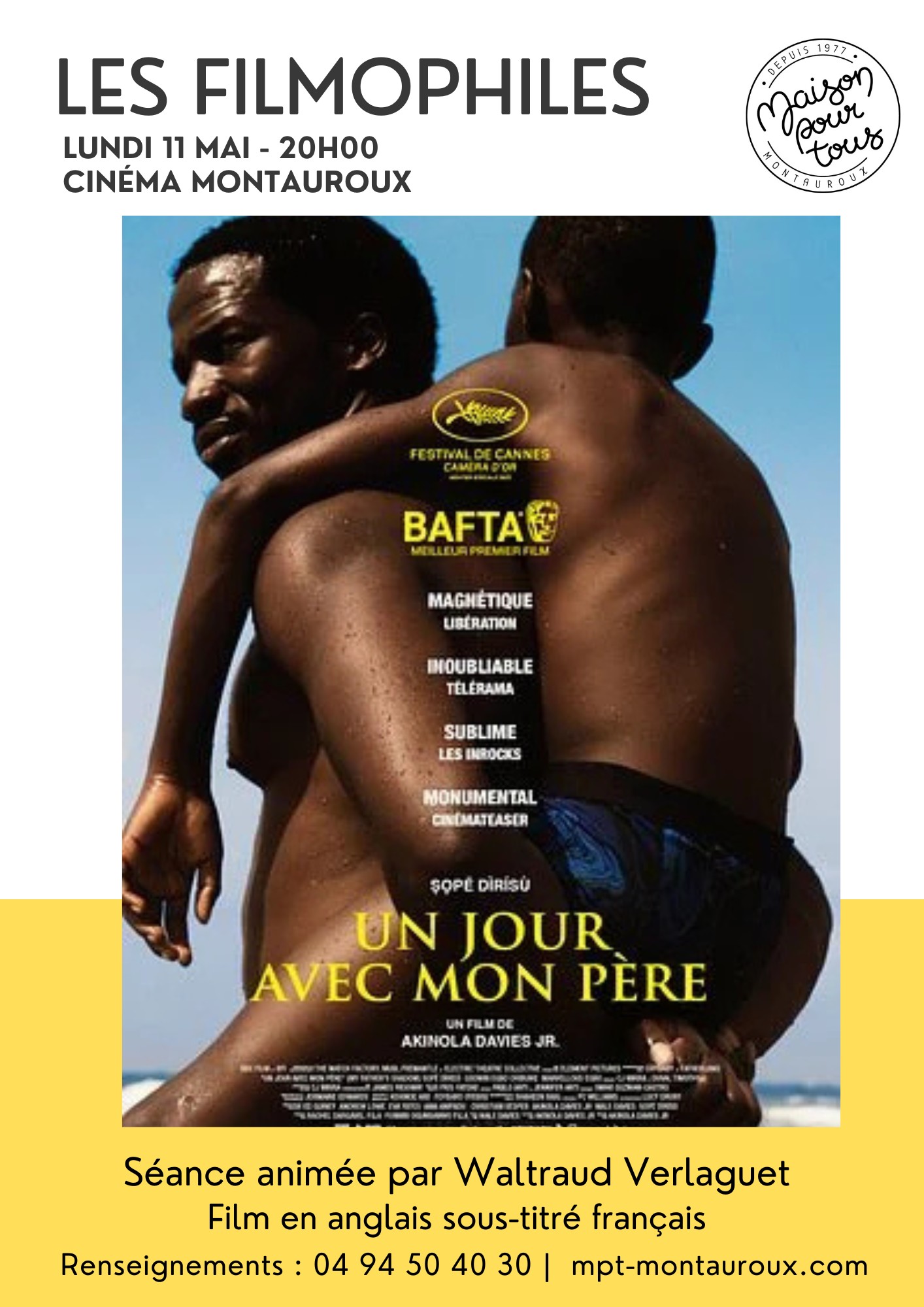 Cin�ma - Un jour avec mon p�re - Les Filmophiles