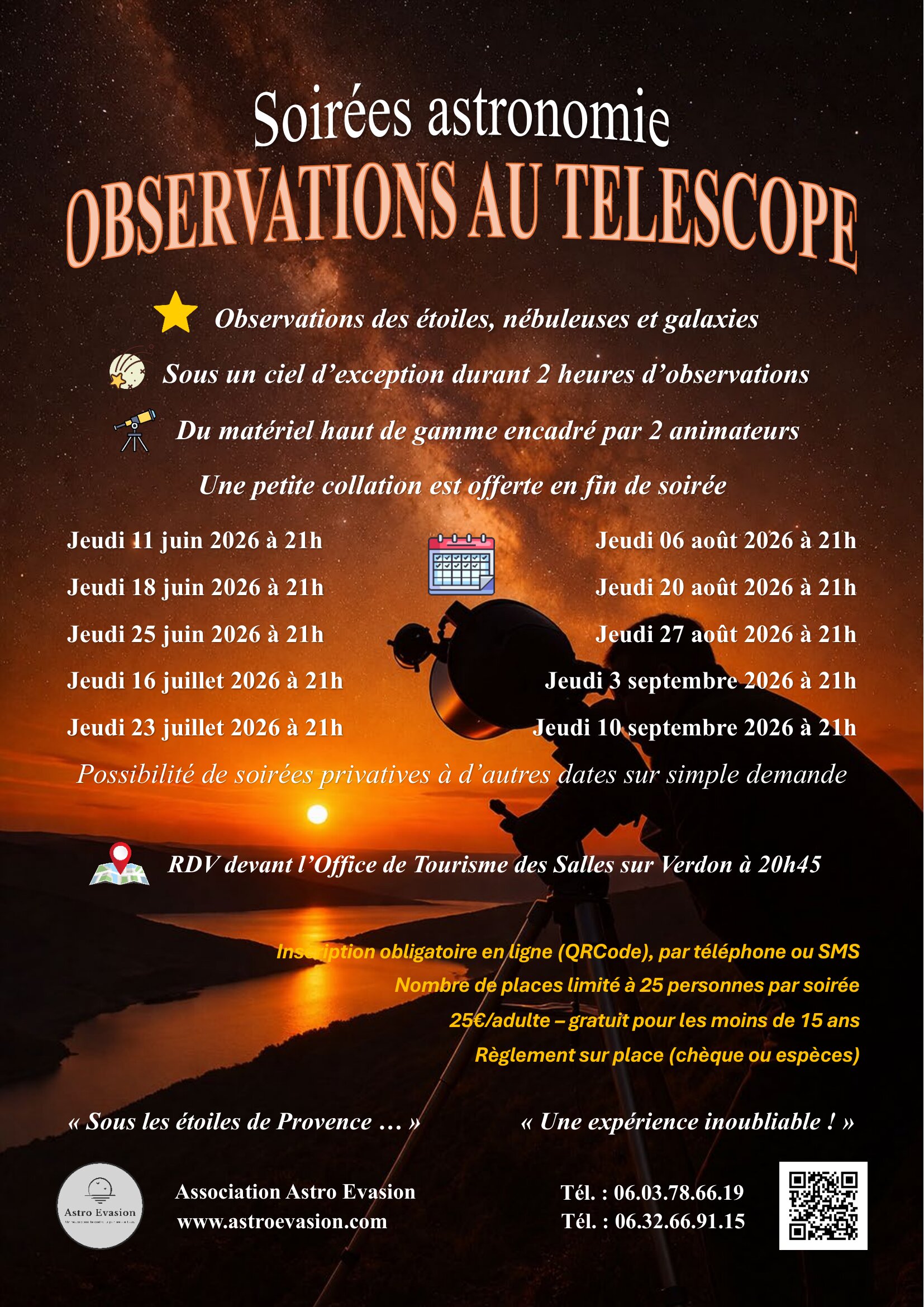 Soir�es astronomie avec Astro Evasion
