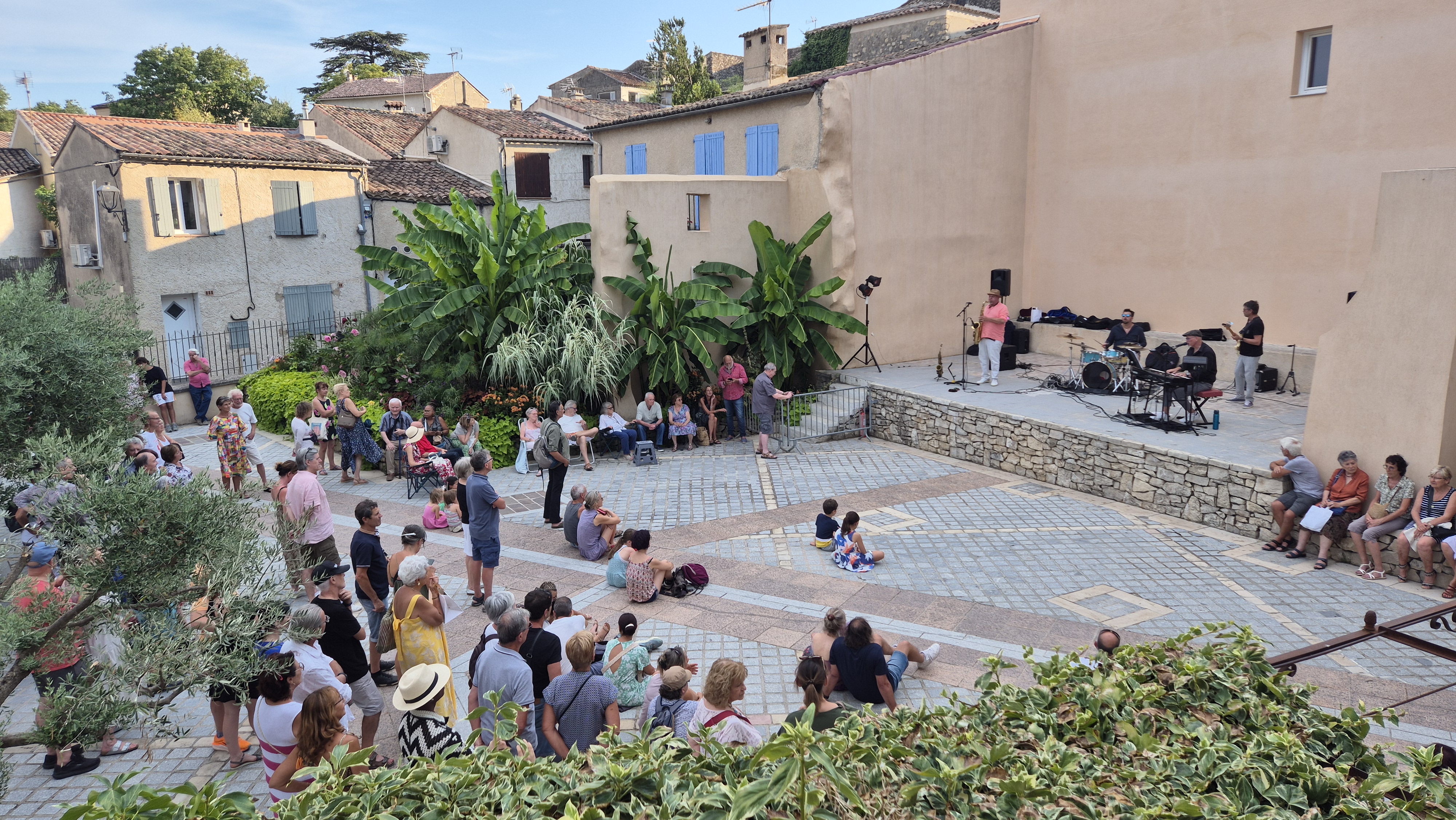 Festivit�s du 14 juillet � Gr�oux-les-Bains