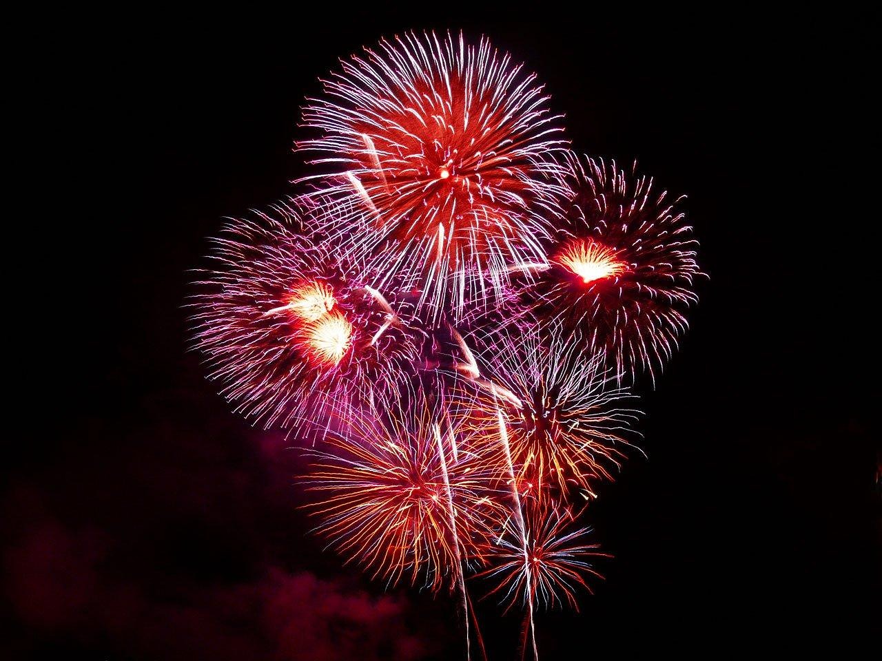 Spectacle pyromusical