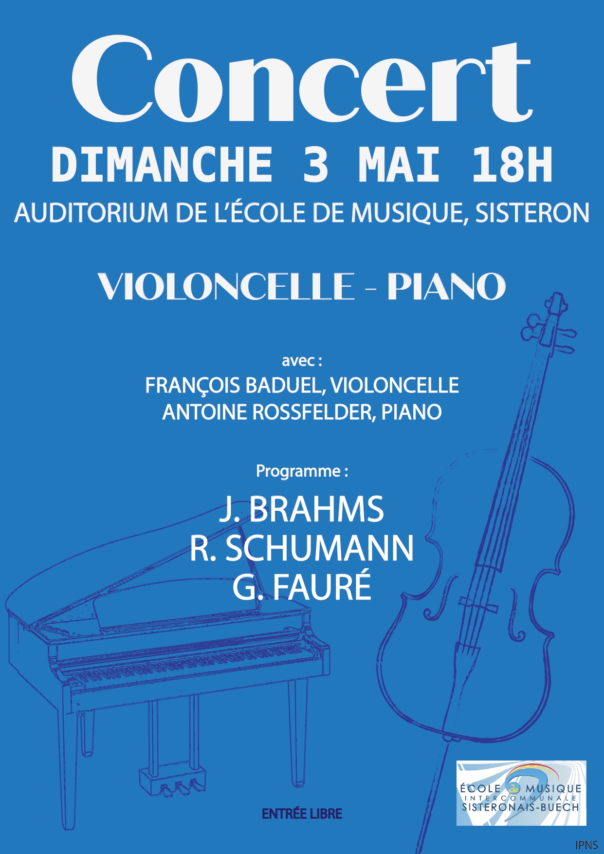 Concert piano - violoncelle