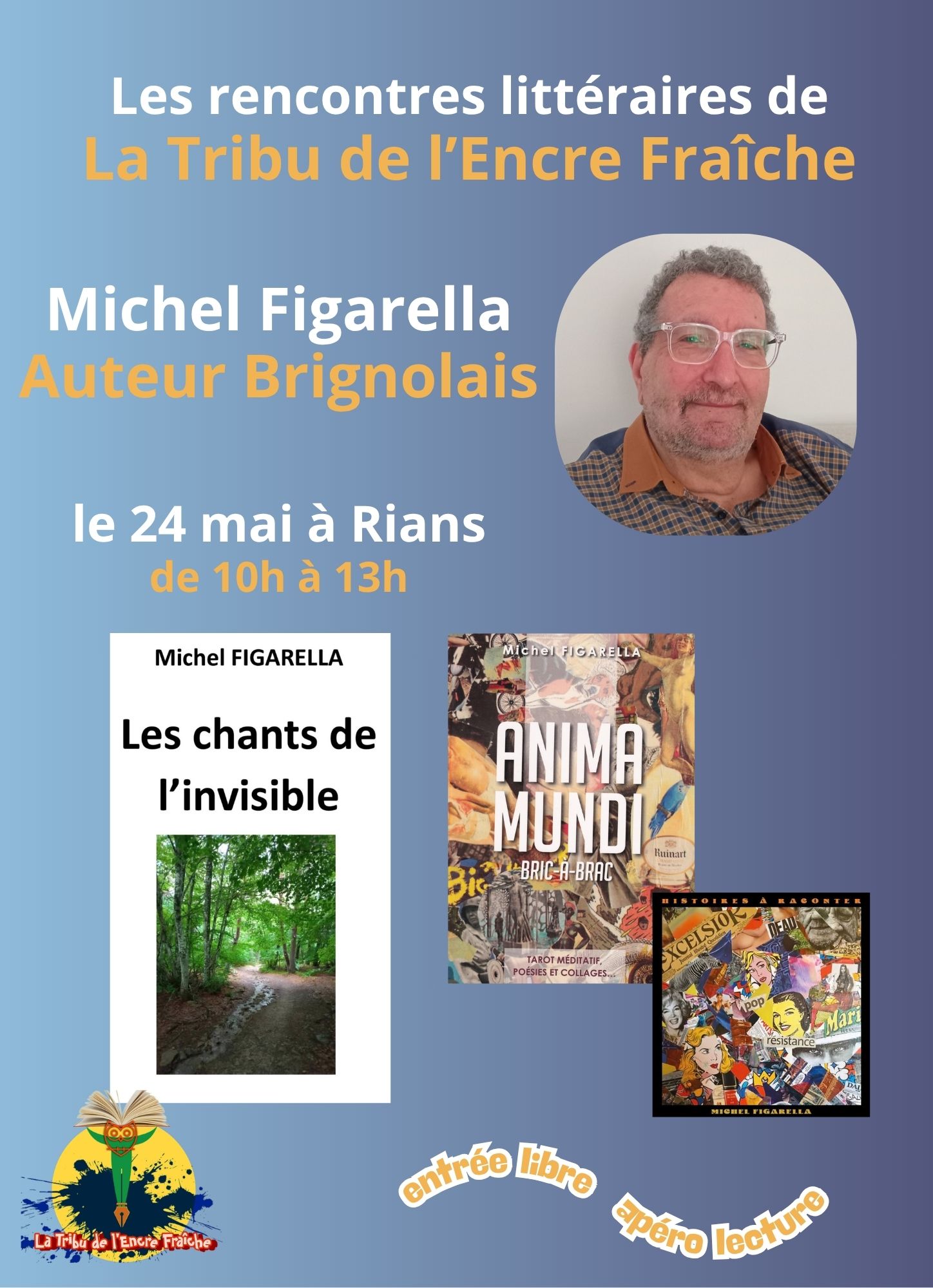 Rencontre litt�raire : Michel Figarella
