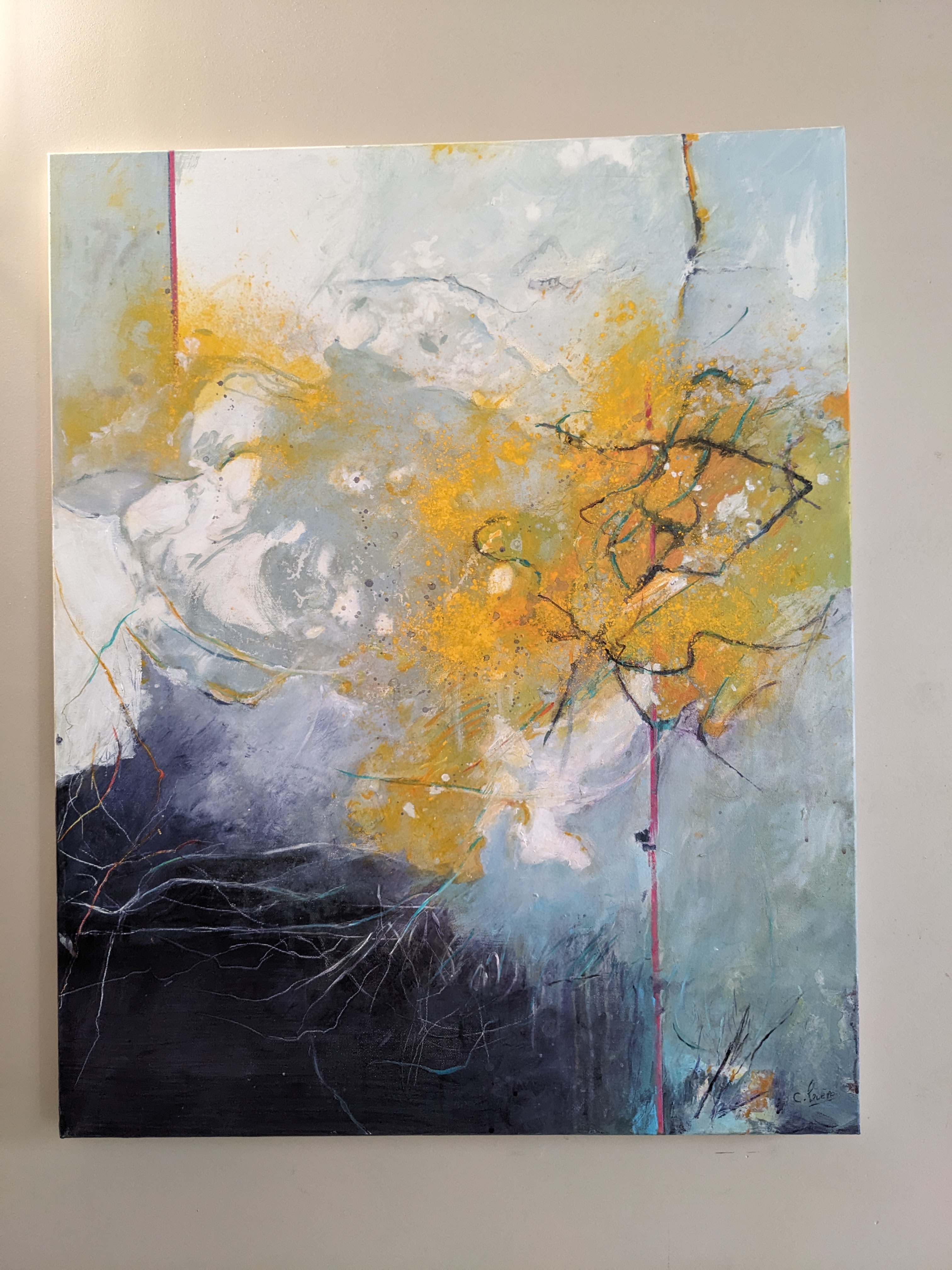 Exposition :  Peinture de Cristyne Levere
