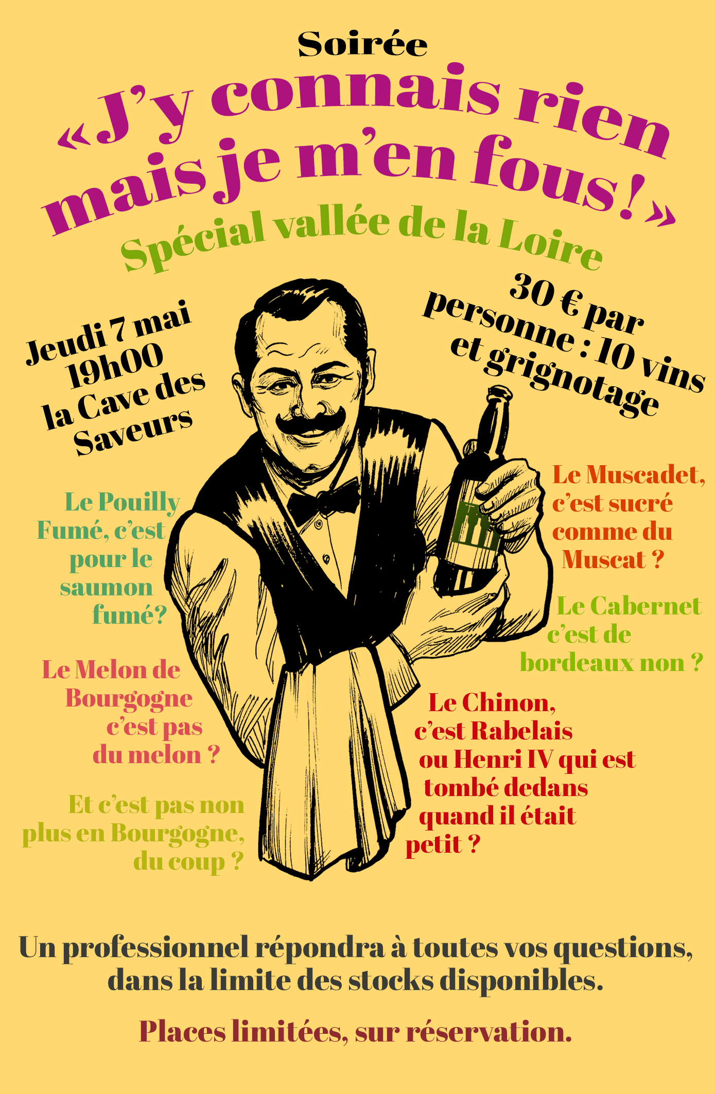 Soir�e � la Cave des saveurs