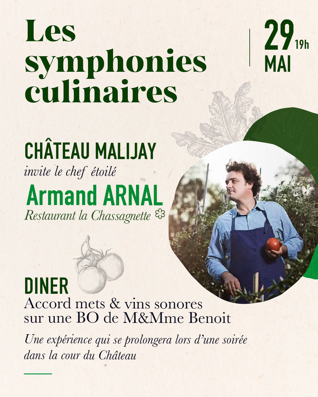 Les Symphonies Culinaires au Ch�teau Malijay