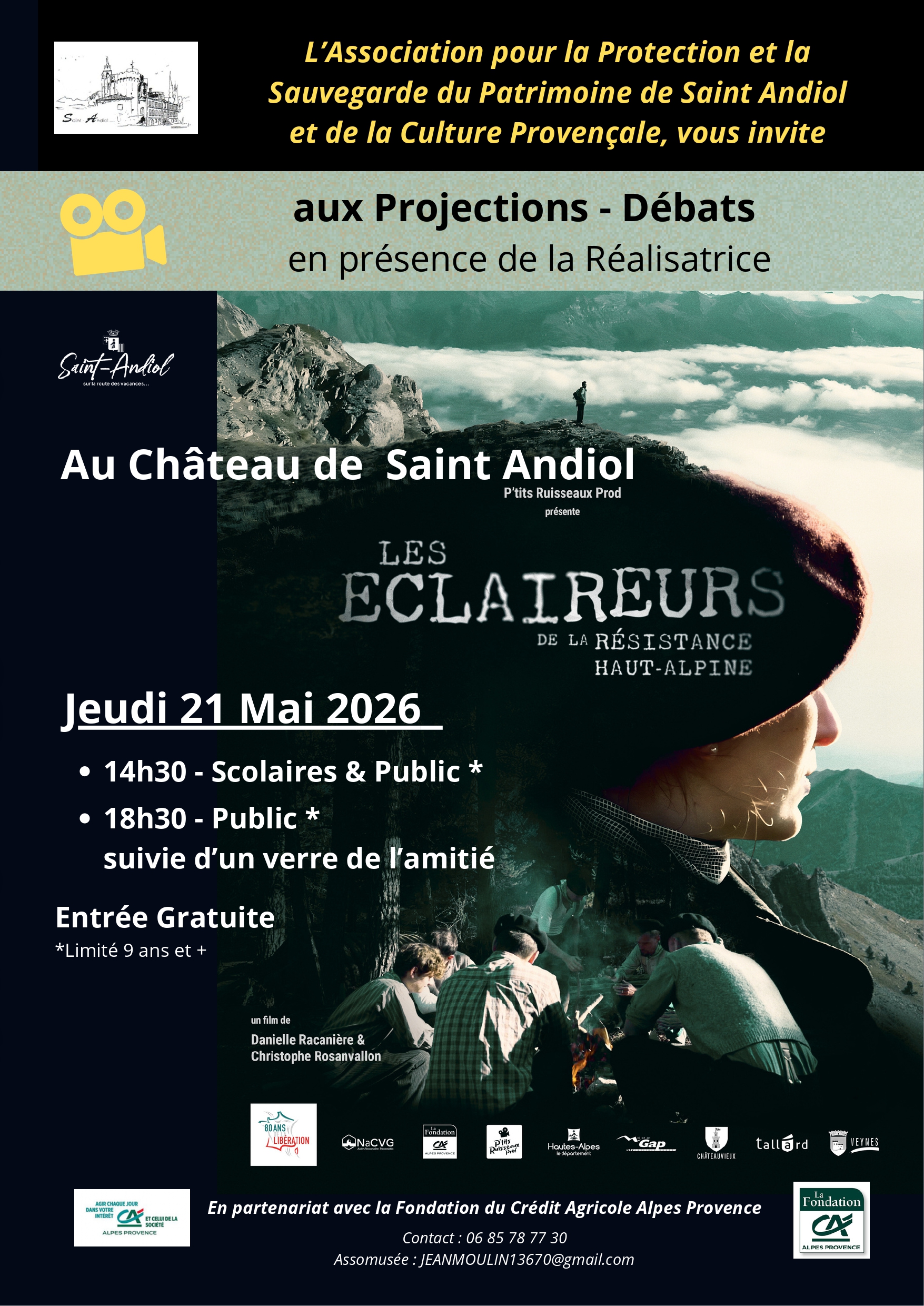 Les �claireurs de la r�sistance haut-alpine