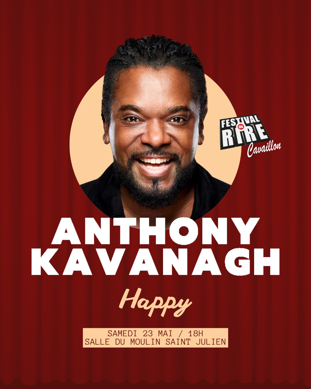Anthony Kavanagh - Festival du Rire 2026