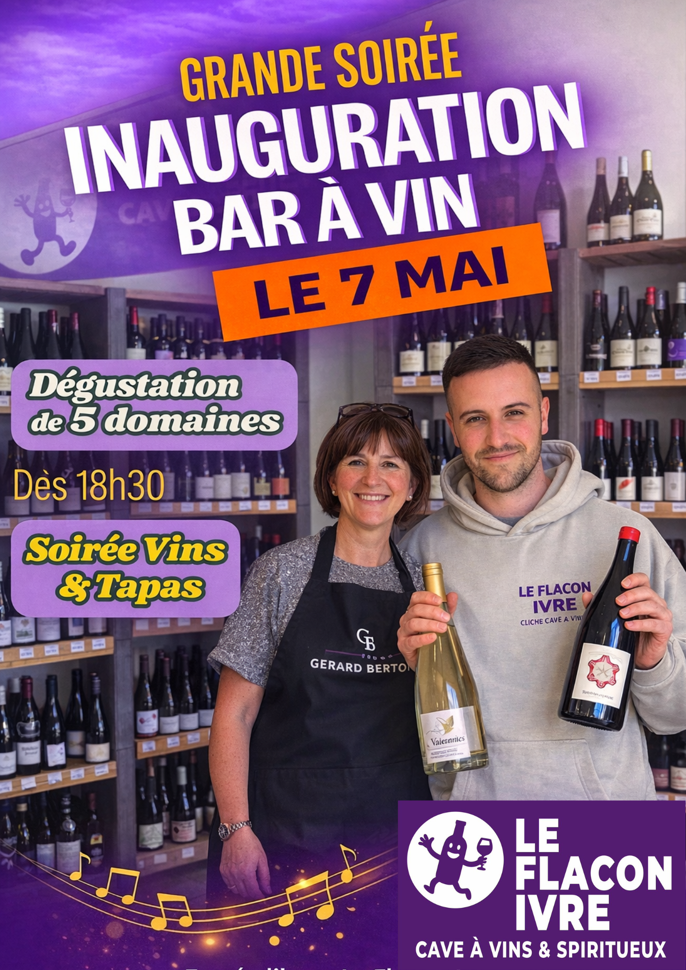Inauguration bar � vin 