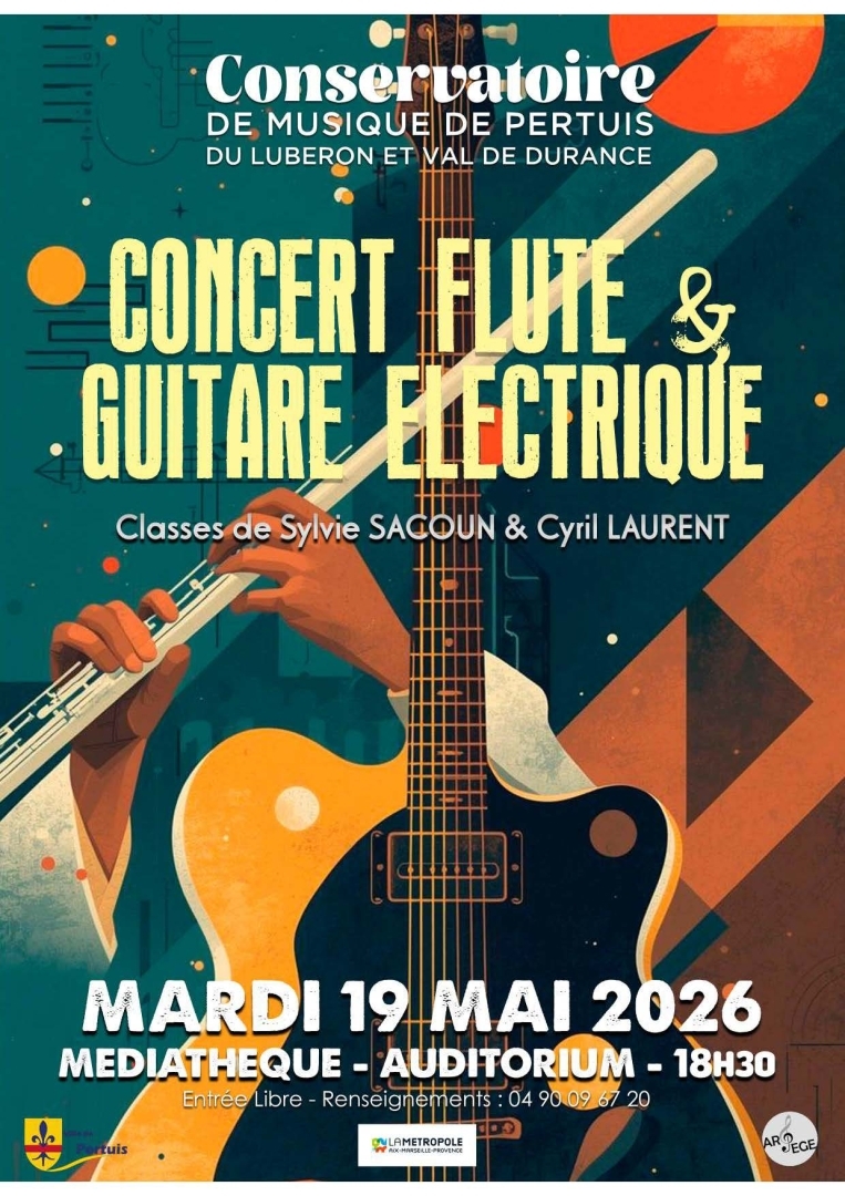 Concert Fl�te et guitare electronique