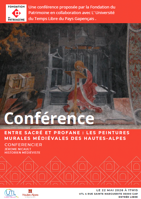 Conf�rence : les peintures murales m�di�vales des Hautes-Alpes