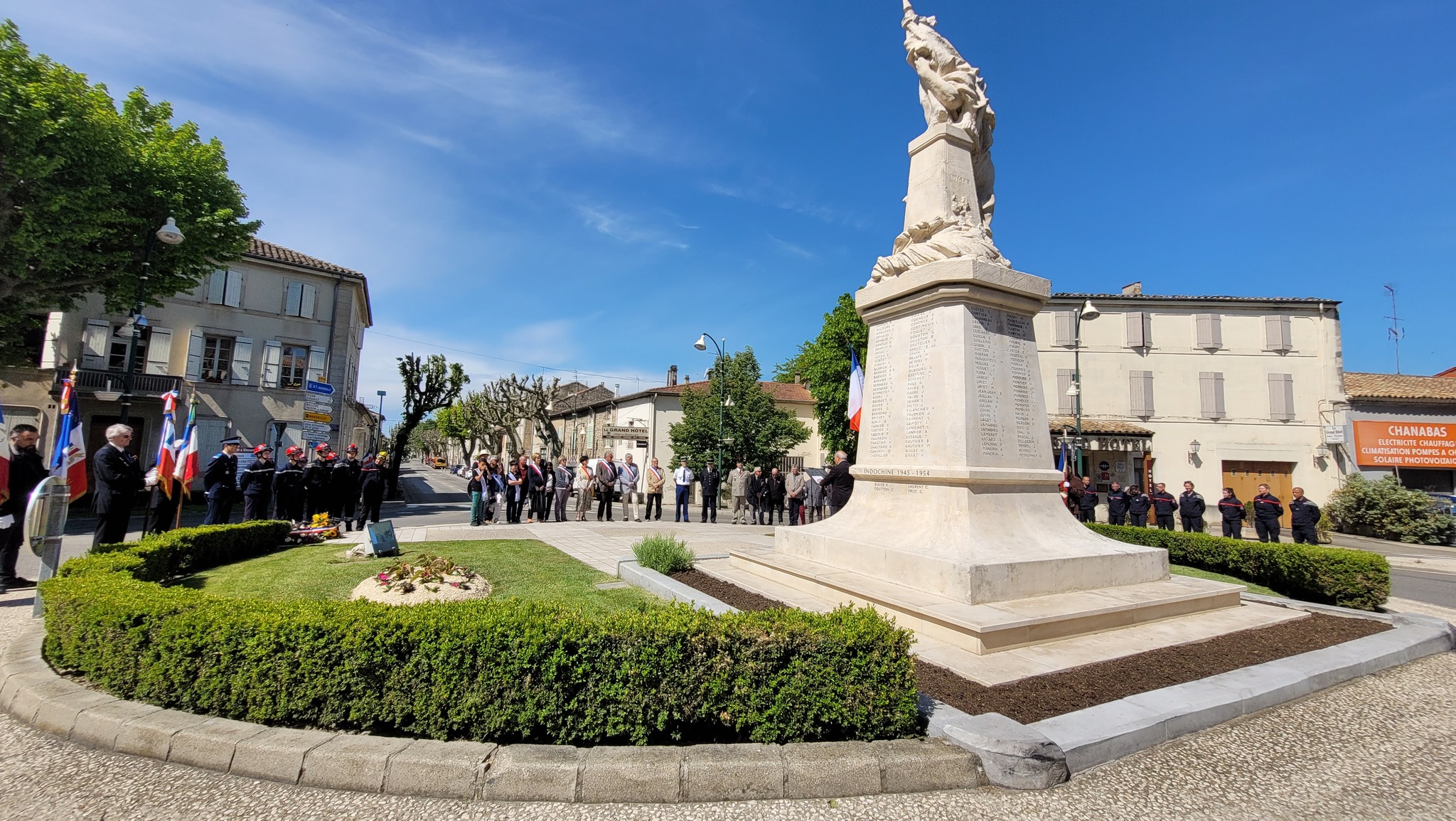 Comm�moration du 81�me anniversaire de la Victoire du 8 mai 1945