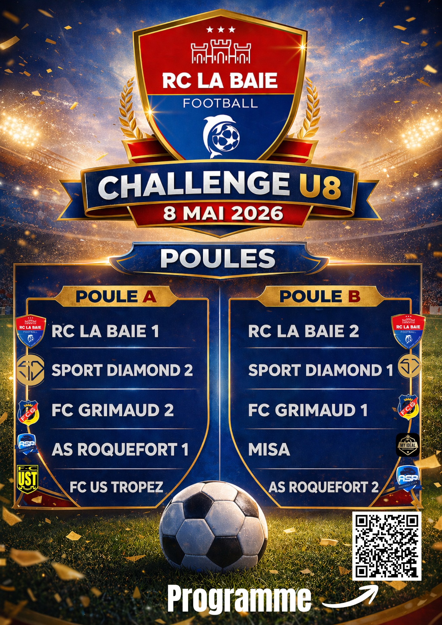 Championnat de Foot - Challenge U8 & U9