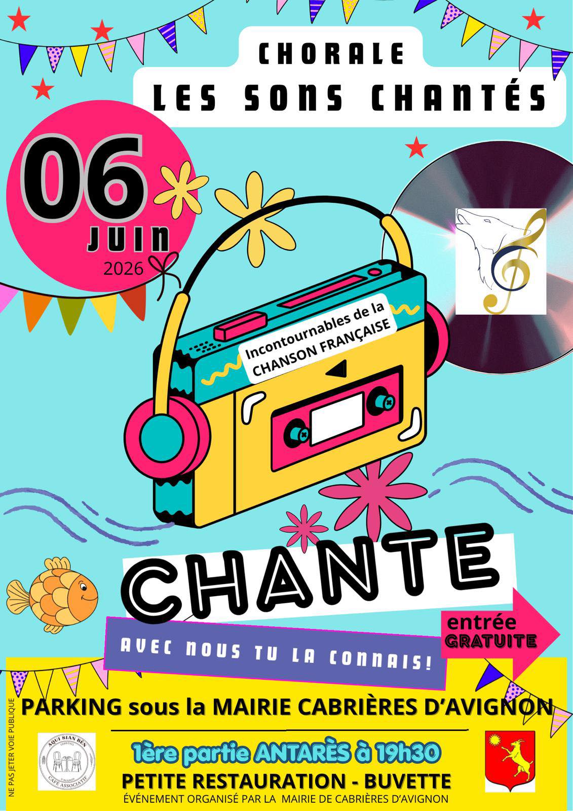 Chante avec nous, tu la connais !