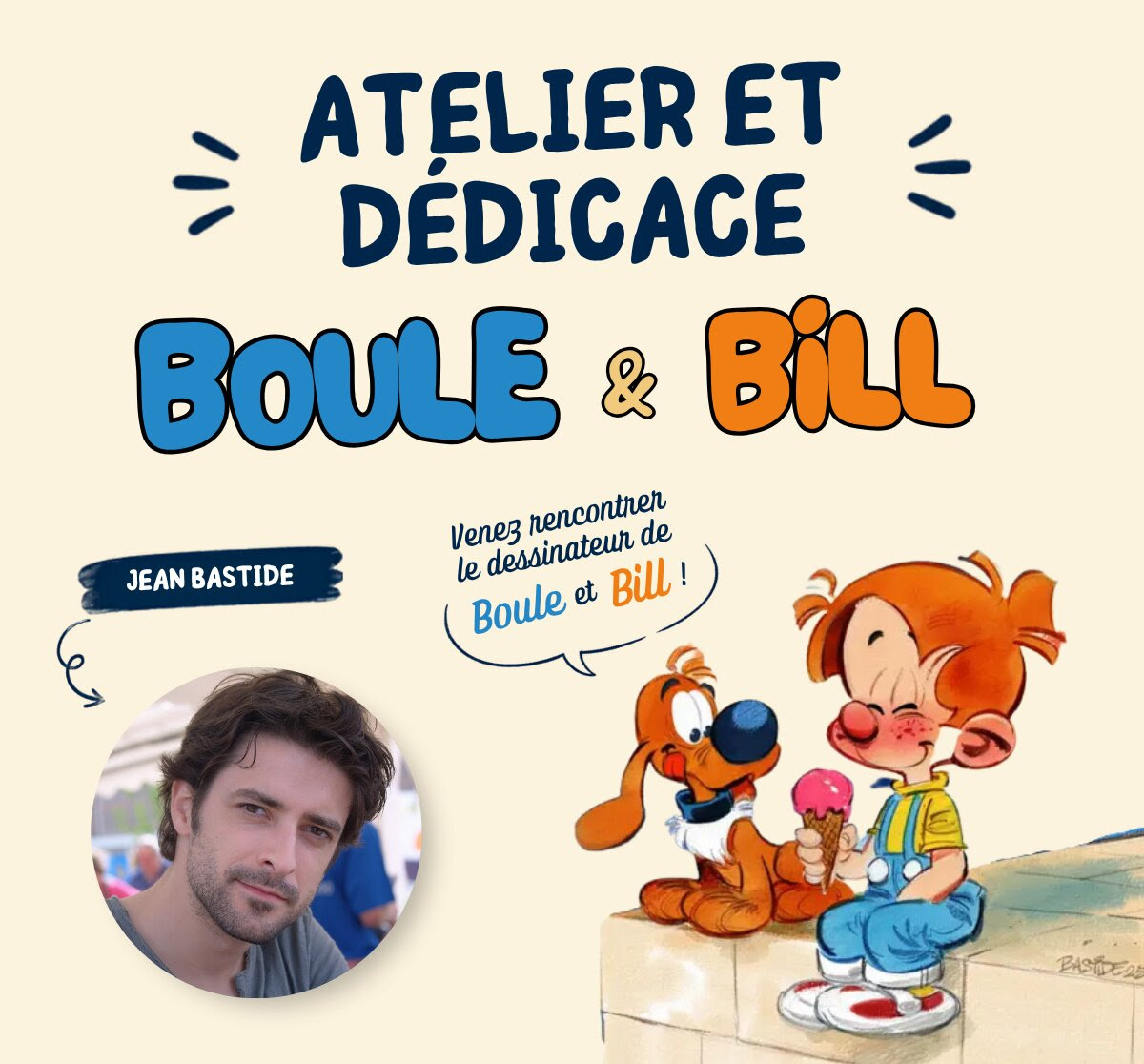 Atelier et D�dicace Boule & Bill