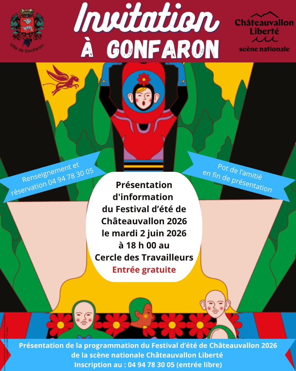 Pr�sentation du festival d'�t� Ch�teauvallon-Libert�