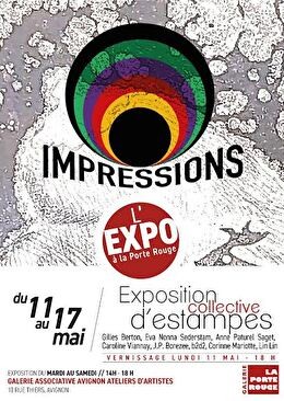 Impressions - exposition collective d'estampes