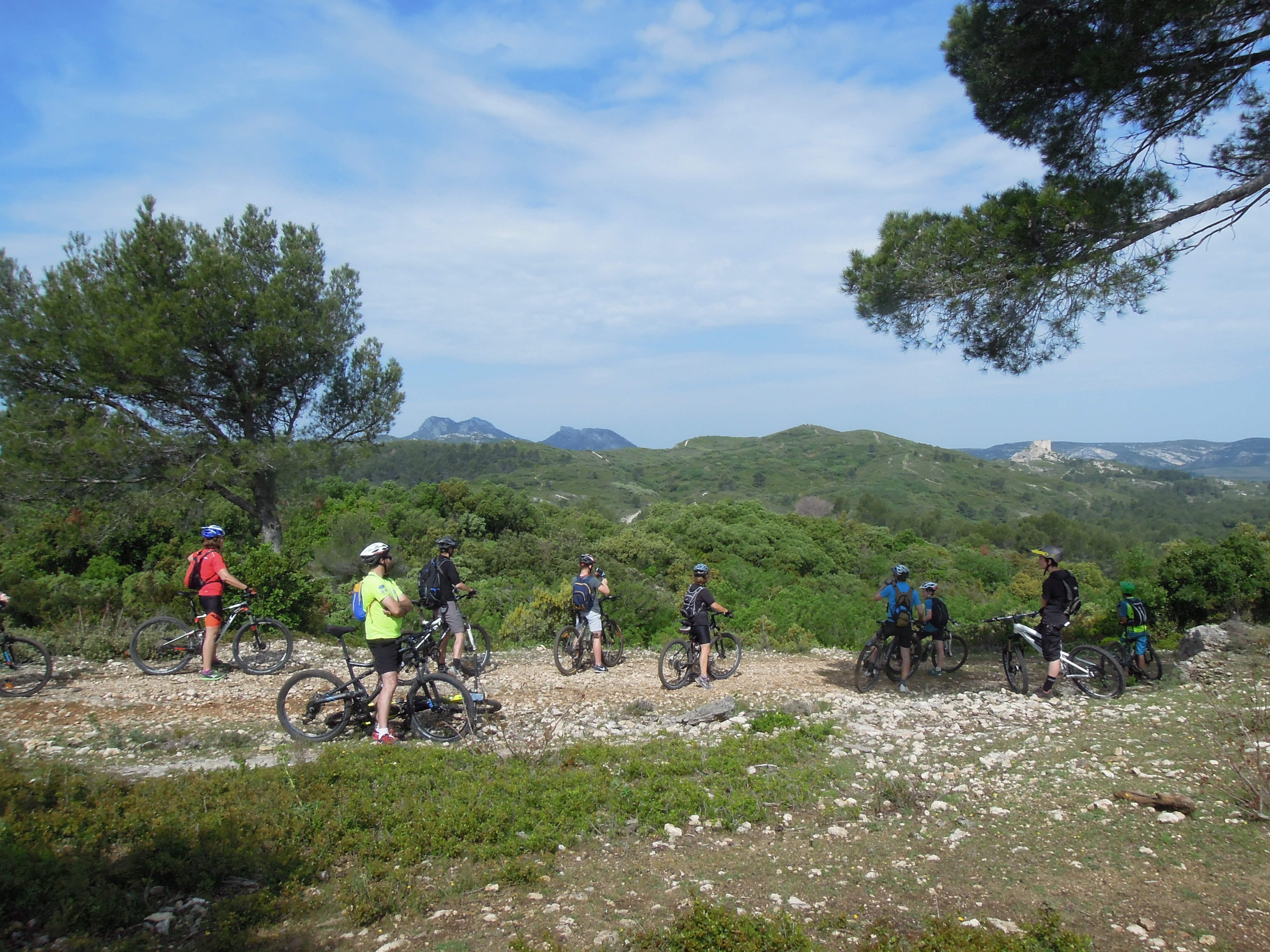 Sortie v�lo : Rallye v�lo du Parc des Alpilles