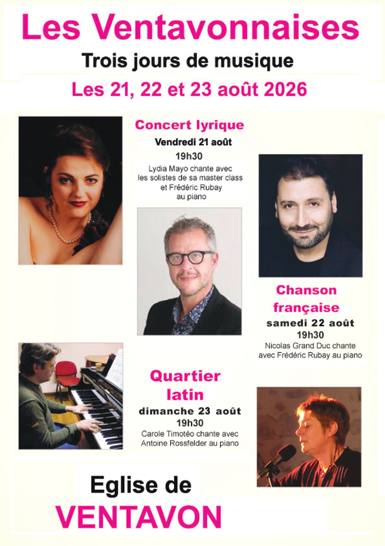 Les Ventavonnaises - 3 jours de musique