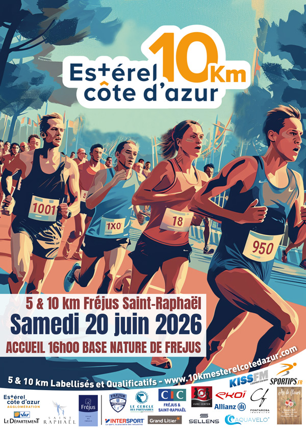 Est�rel c�te d'azur 10km