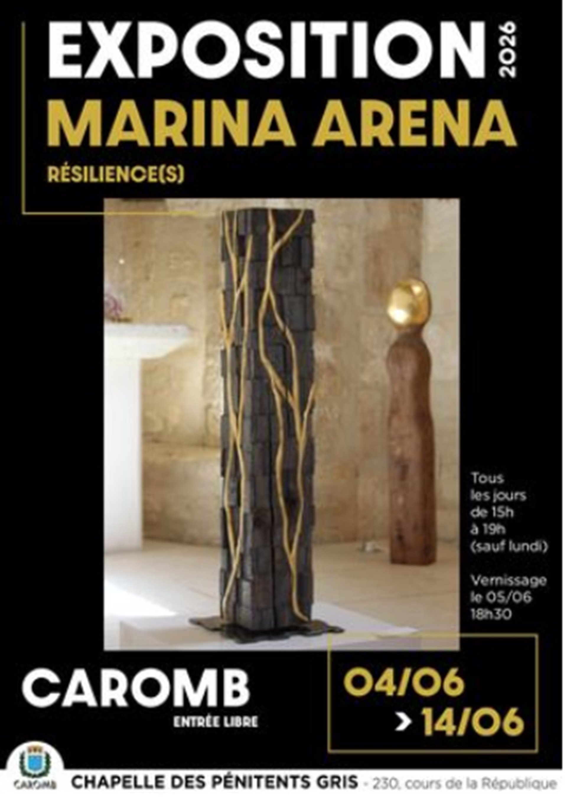 Exposition de Marina Arena : 