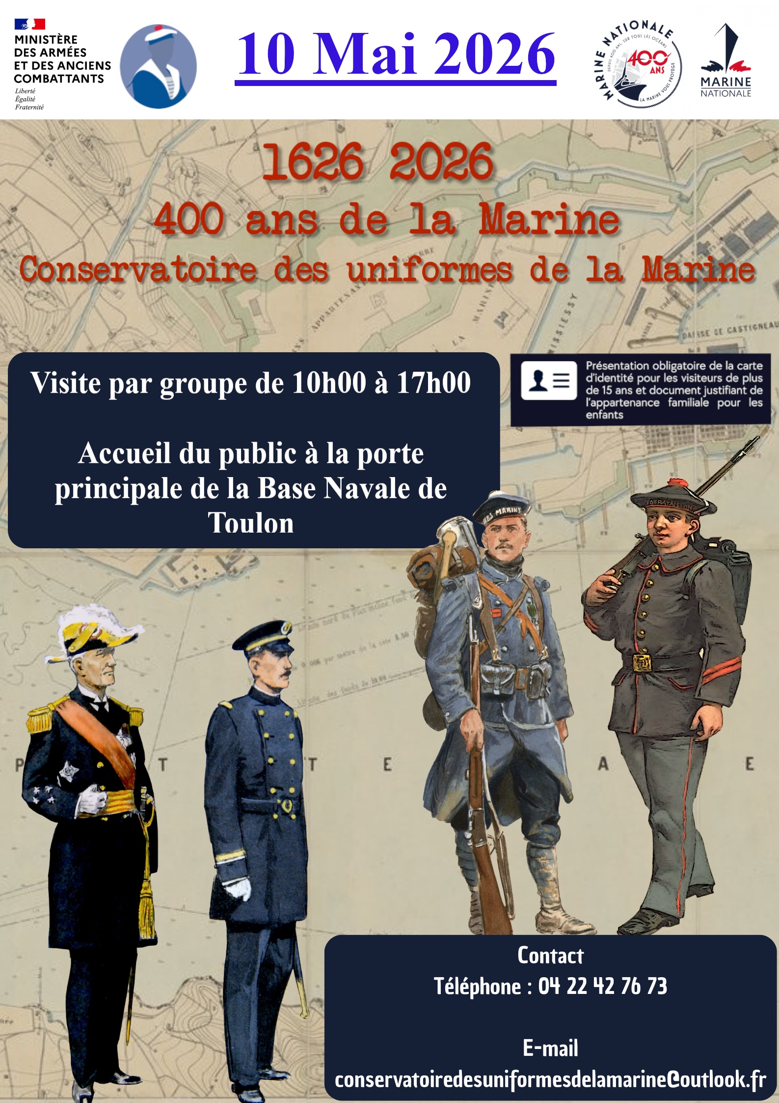 Portes ouvertes Conservatoire des Uniformes de la Marine