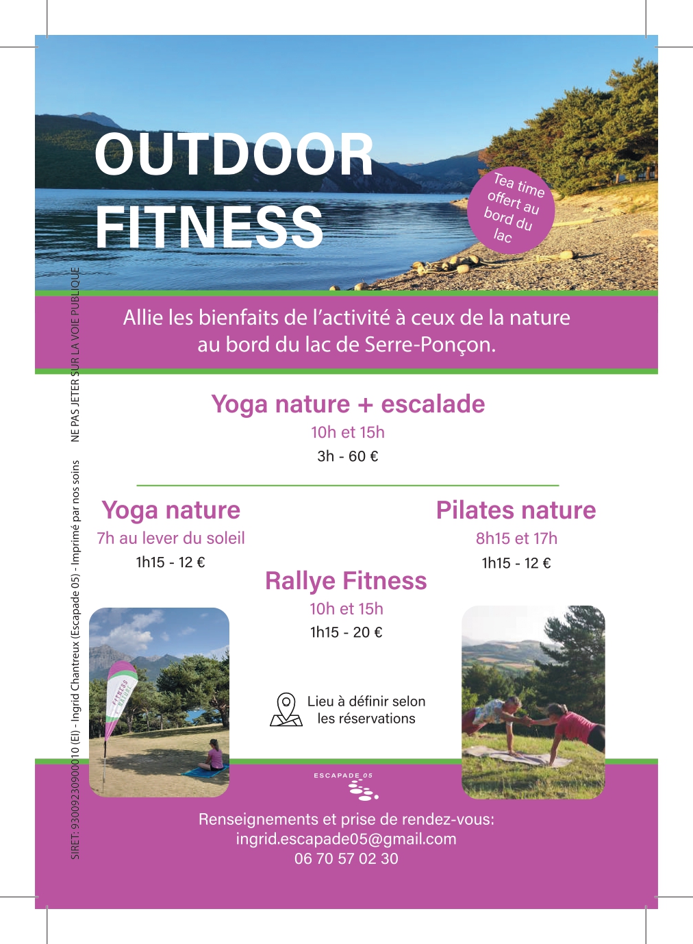 Outdoor Fitness - Yoga nature