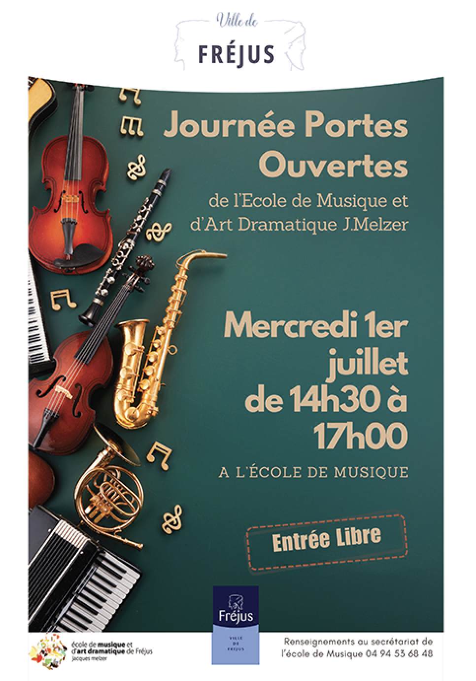 Journ�e Portes Ouvertes de l��cole de Musique et d�Art Dramatique Jacques Melzer