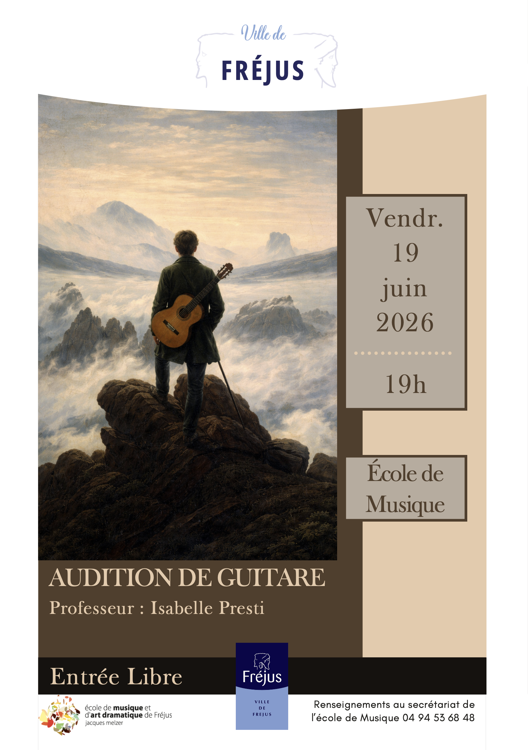 Audition de guitare