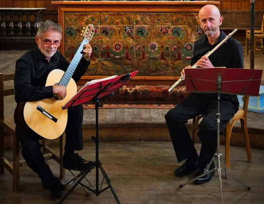 Concert fl�te et guitare