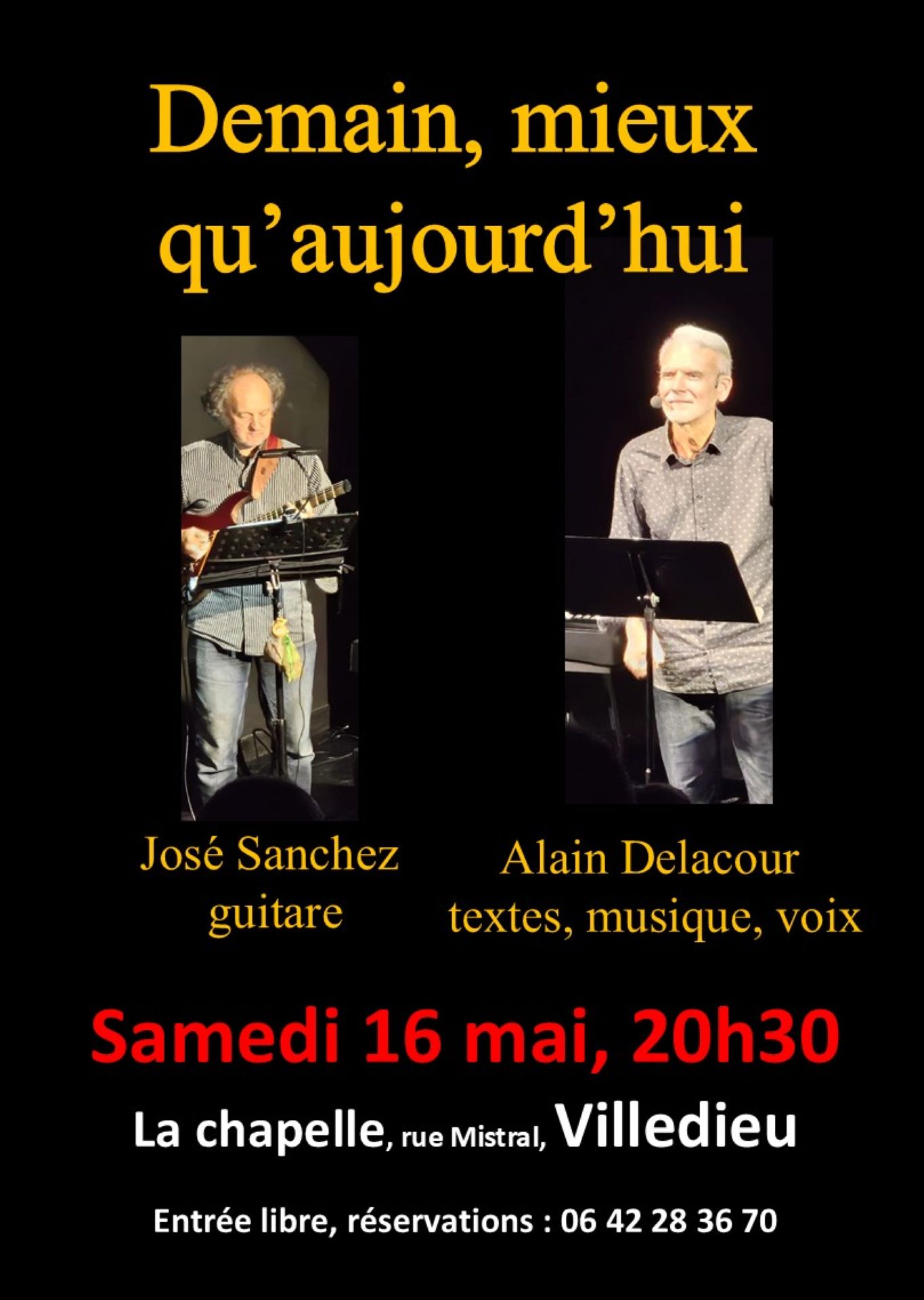 Concert Alain Delacour et Jos� Sanchez