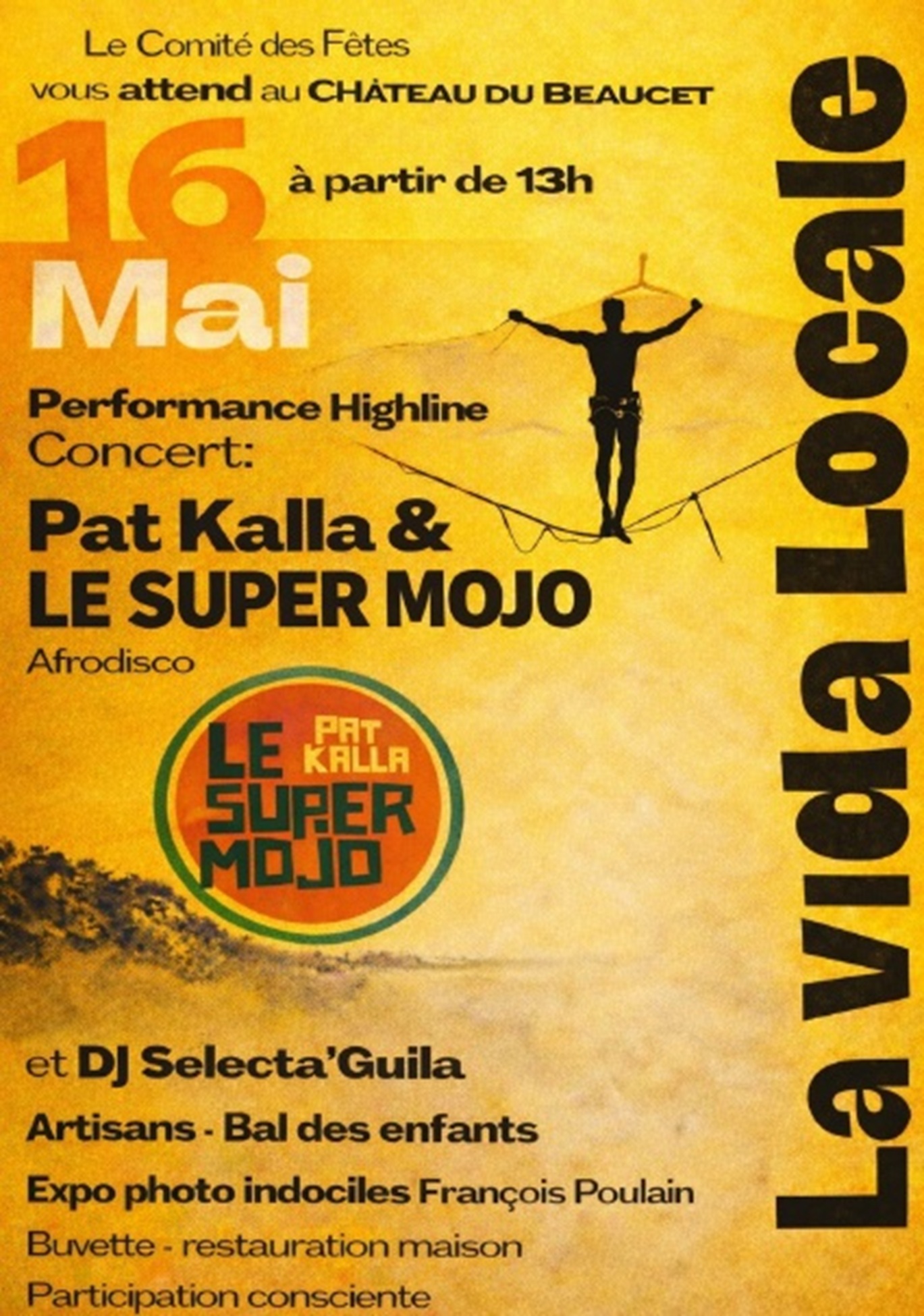 Concert Afrodisco Pat Kalla & Le super Mojo