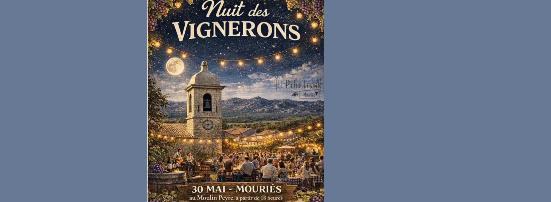 Nuit des vignerons au Moulin Peyre � Mouri�s