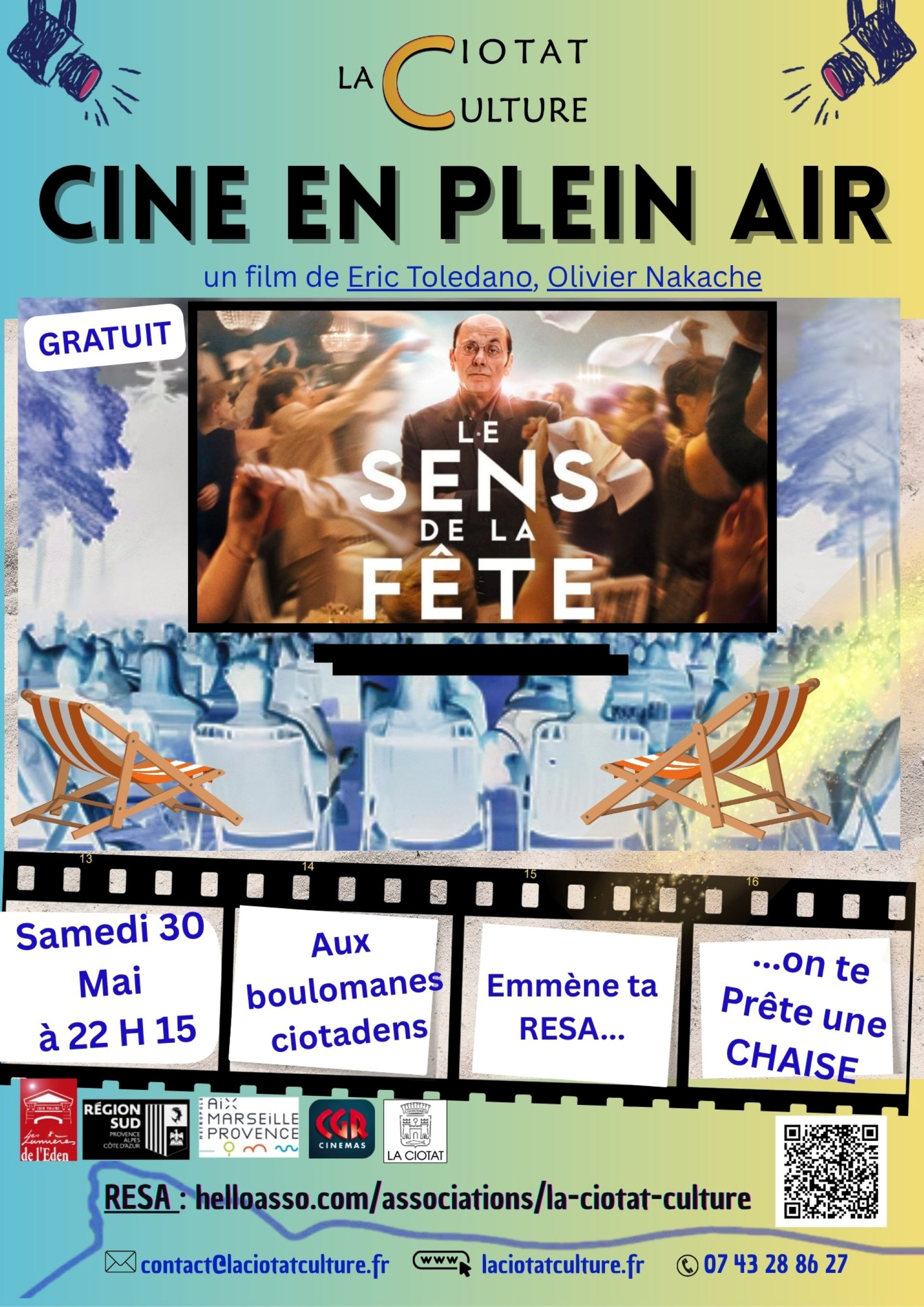 Cin�ma Plein Air - Le Sens de la F�te