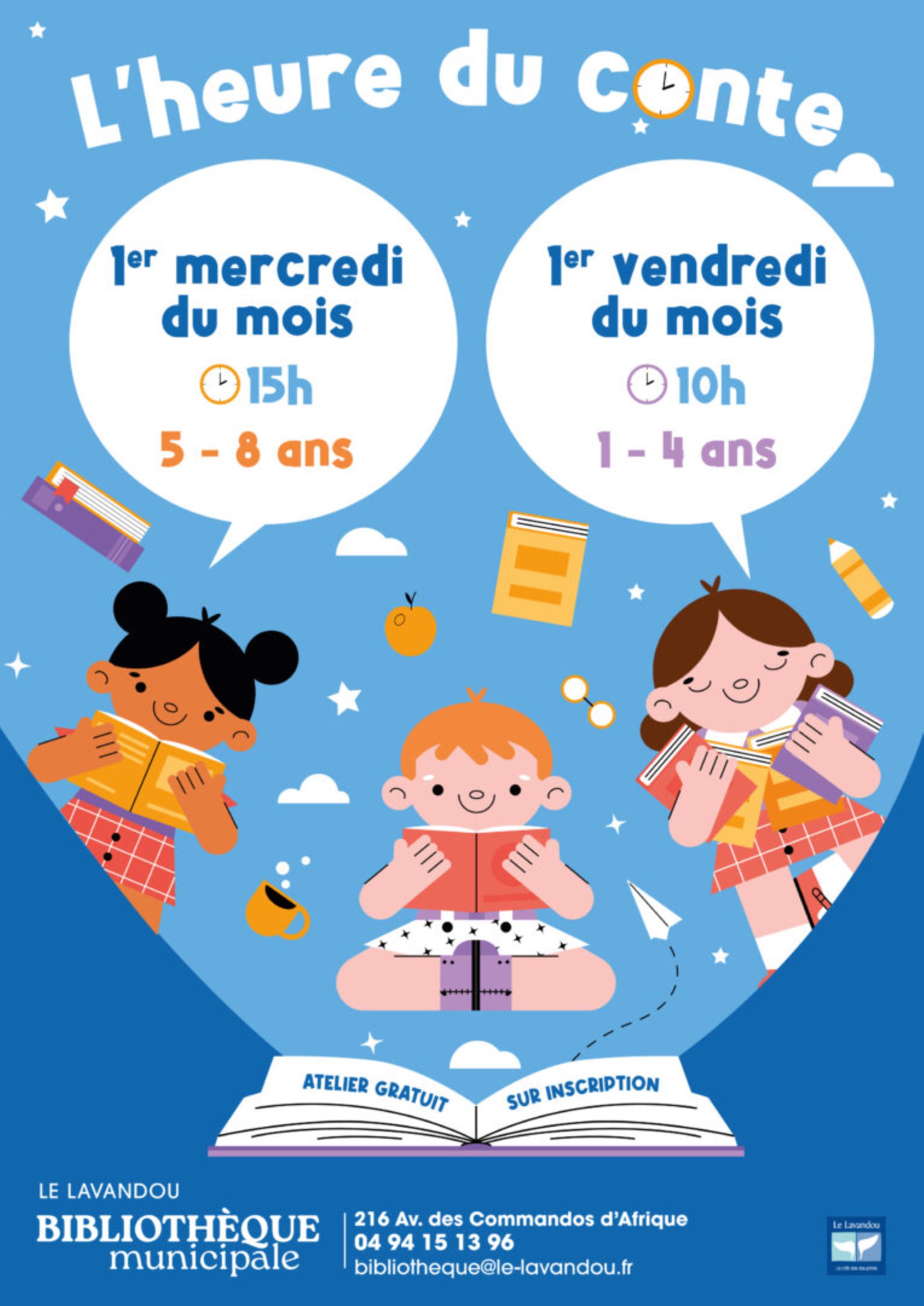 L'Heure du Conte le 6 et le 7 mai