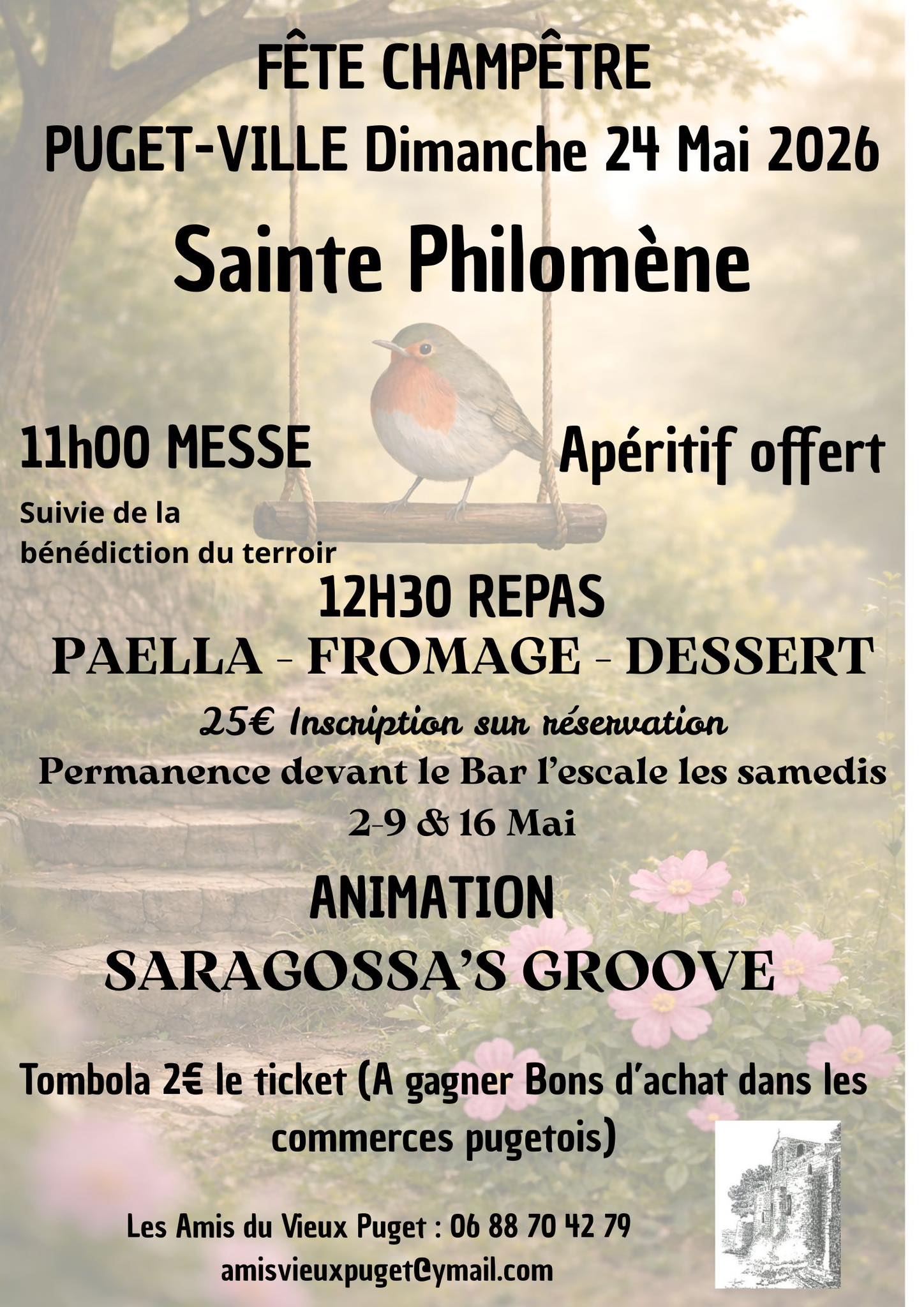 F�te champ�tre � Sainte Philom�ne