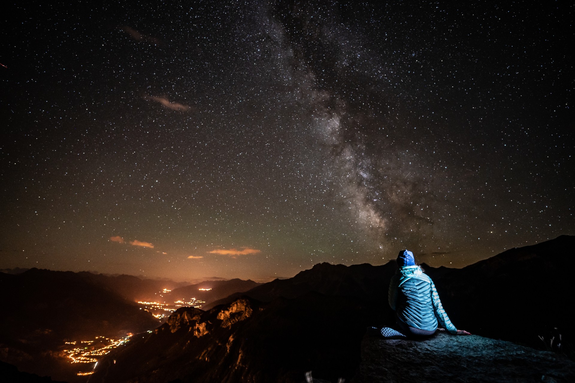 Voyage au pays des �toiles avec Laurie Brunet animatrice scientifique.