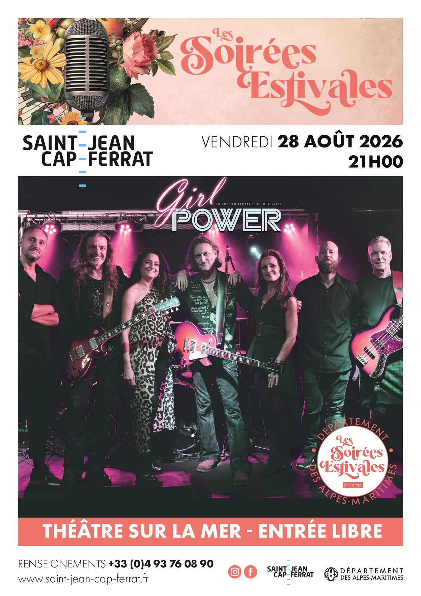 Les Estivales 06 - Girl Power : Tribute to female pop rock stars