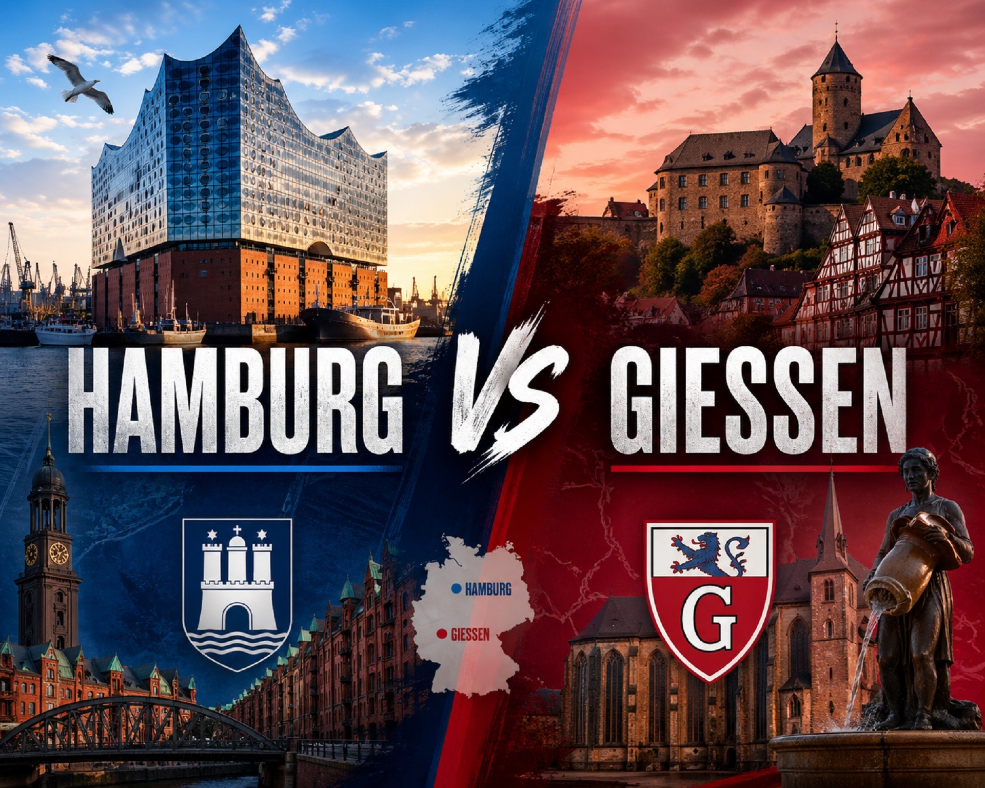 Ap�ro globe-trotter : Hambourg vs Giessen
