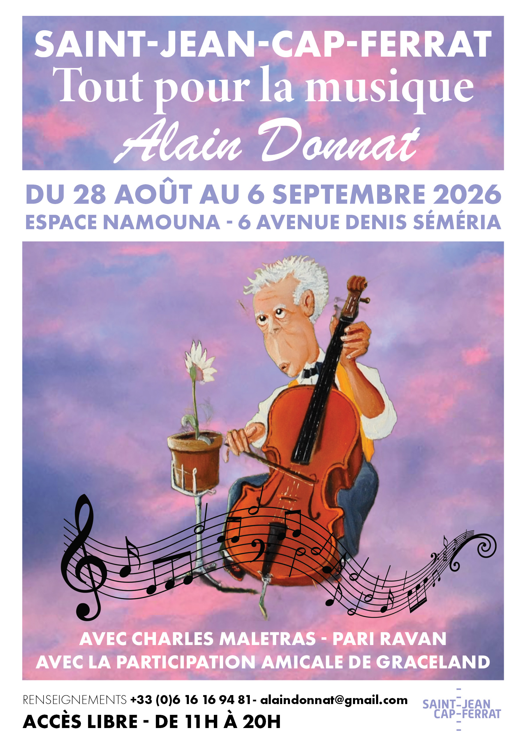 Exposition �Tout pour la musique� par Alain Donnat