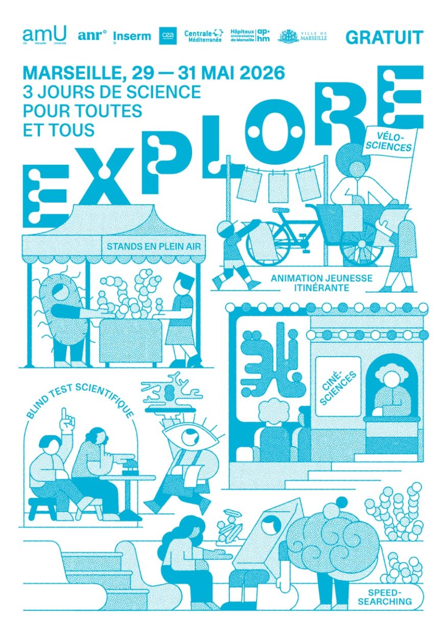 Festival Explore 2026 : 3 jours de science pour toutes et tous