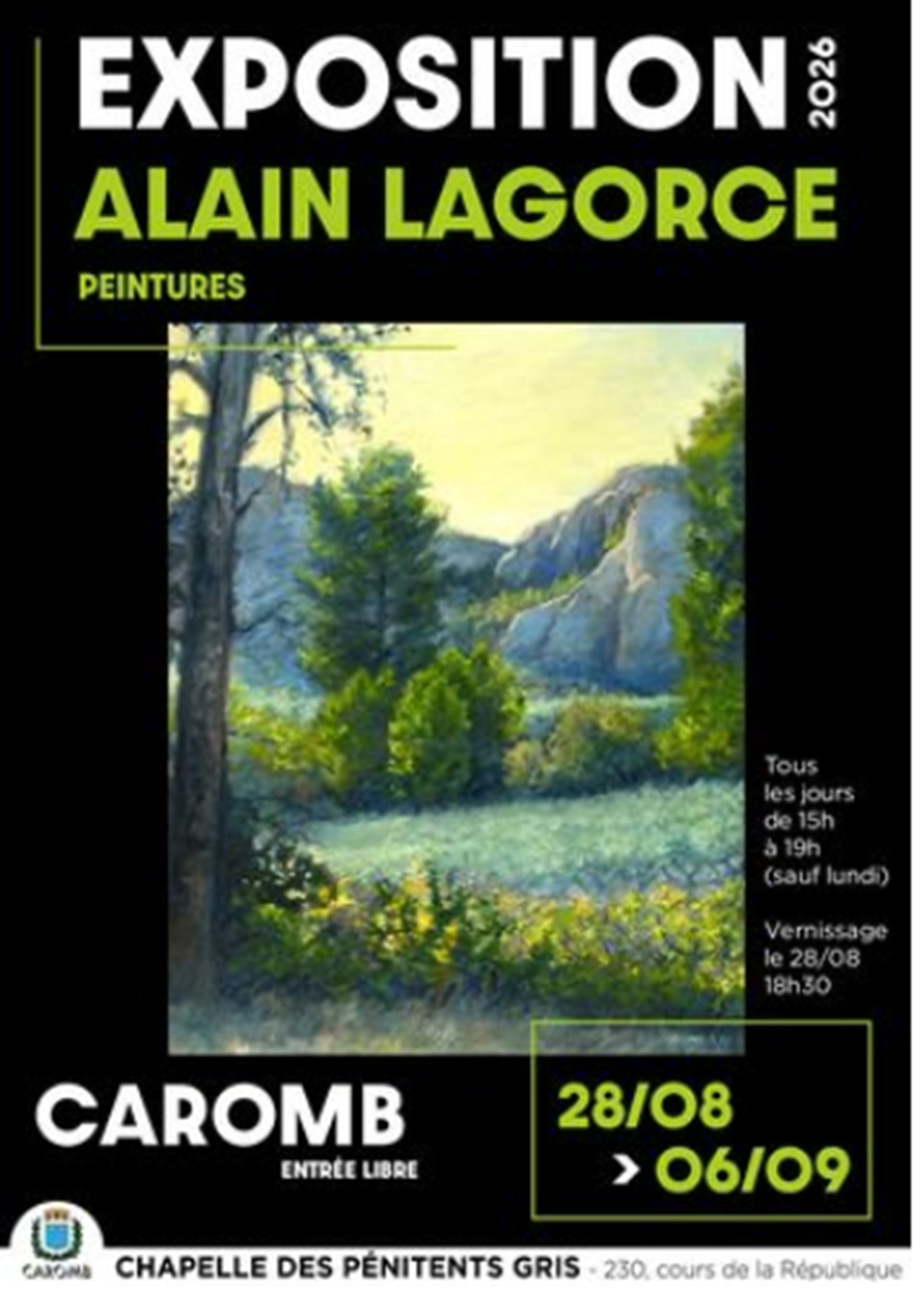 Exposition : Alain Lagorce
