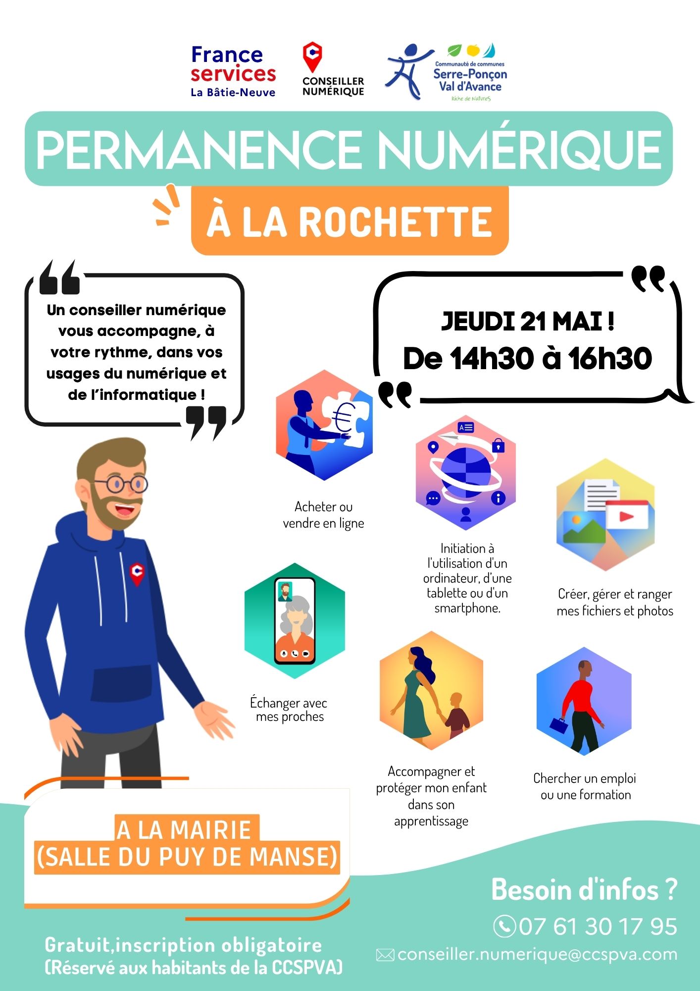 Permanence num�rique � La Rochette