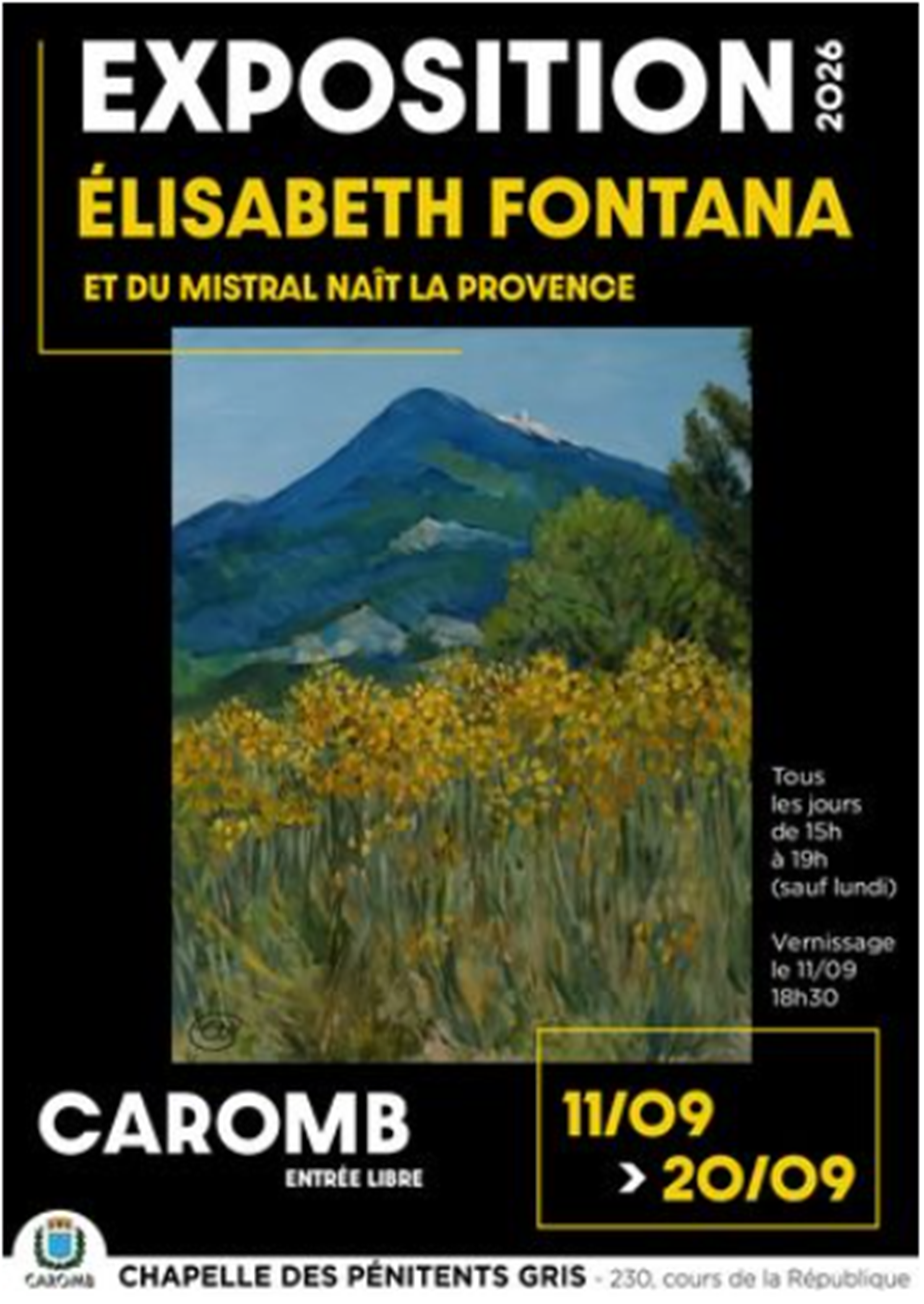 Exposition : Elisabeth Fontana