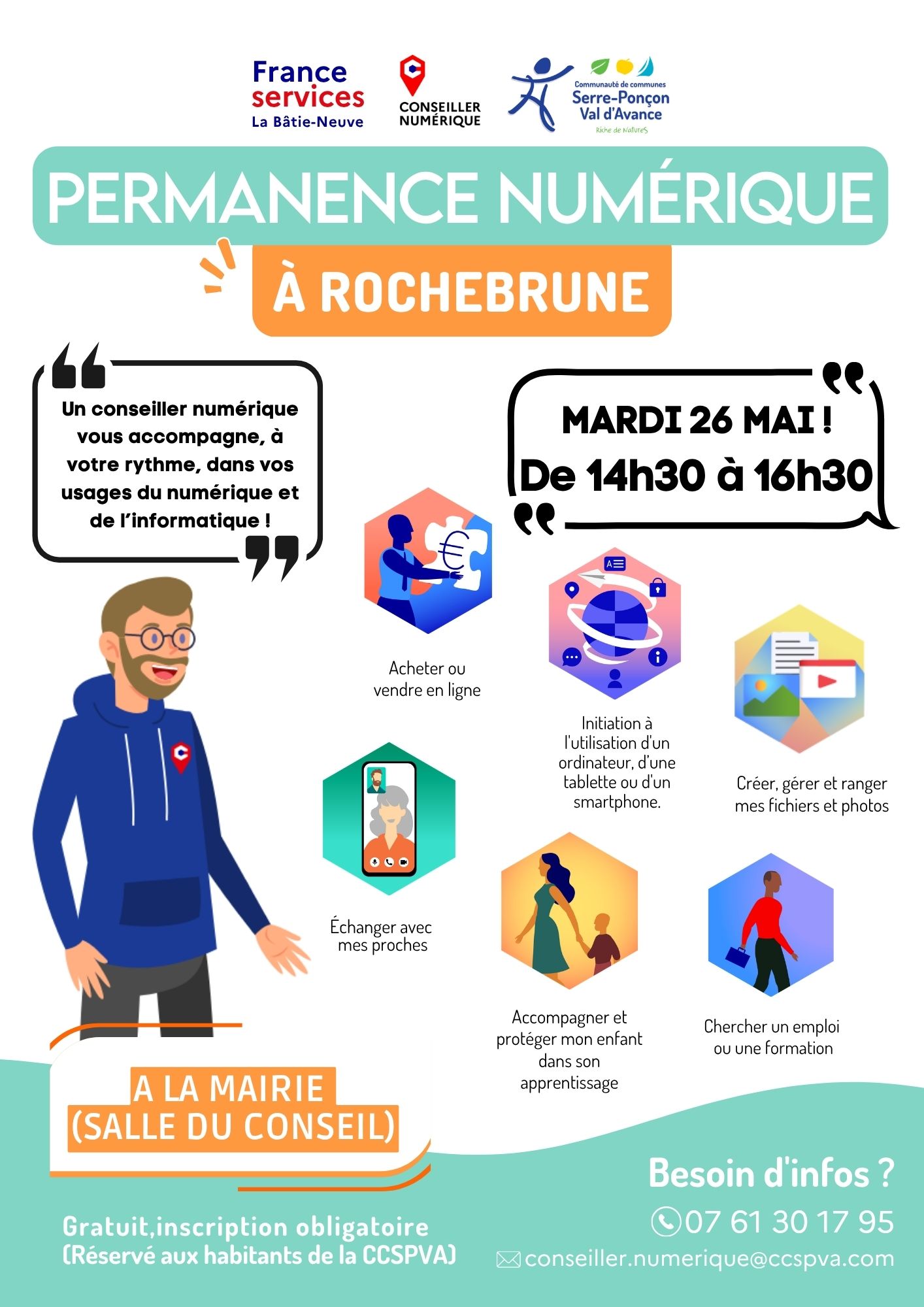 Permanence num�rique � Rochebrune