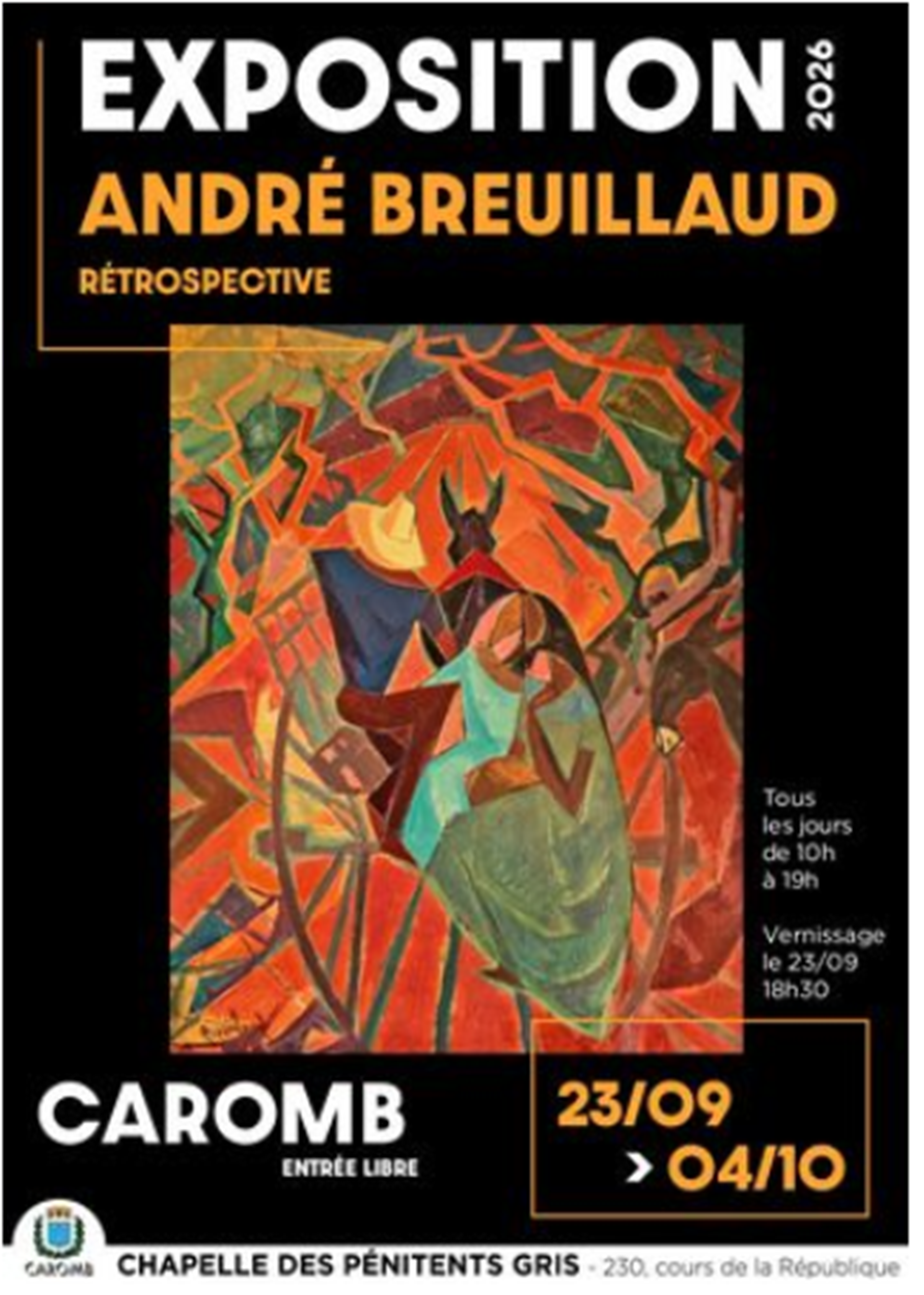 Exposition : Andr� Breuillaud